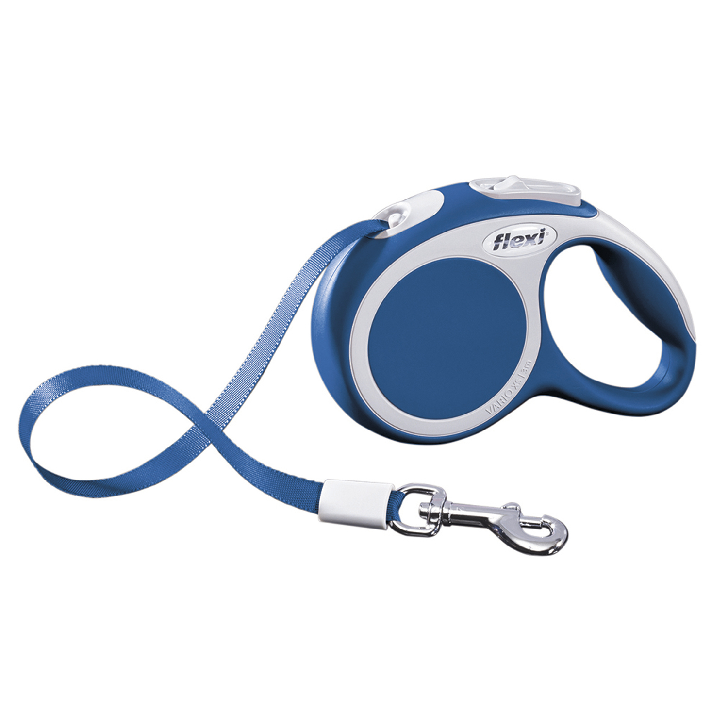 flexi VARIO XS, Cinta, 3 m, hasta 12 kg, Azul