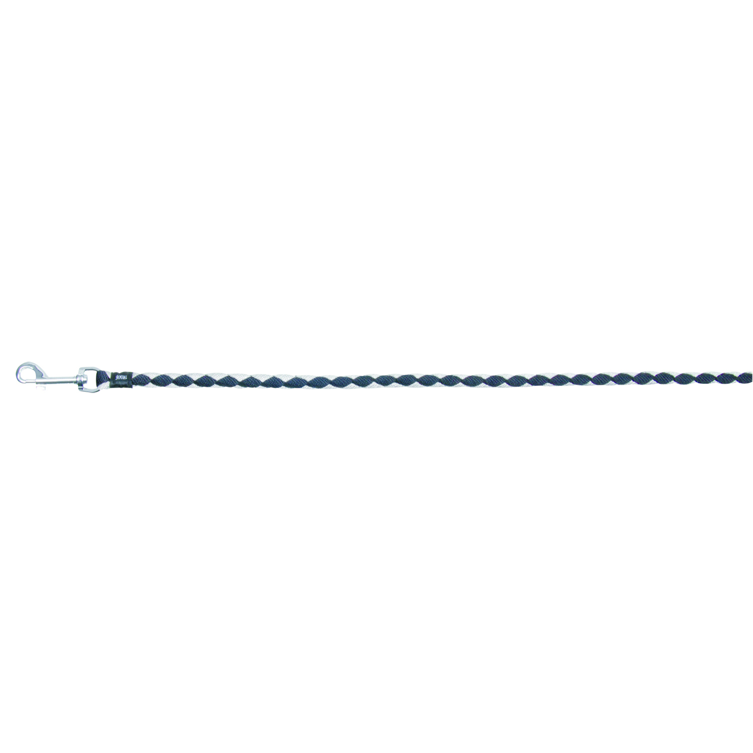 Correa Cavo, S-M, 1.00 m/ø12 mm, Negro-Plata
