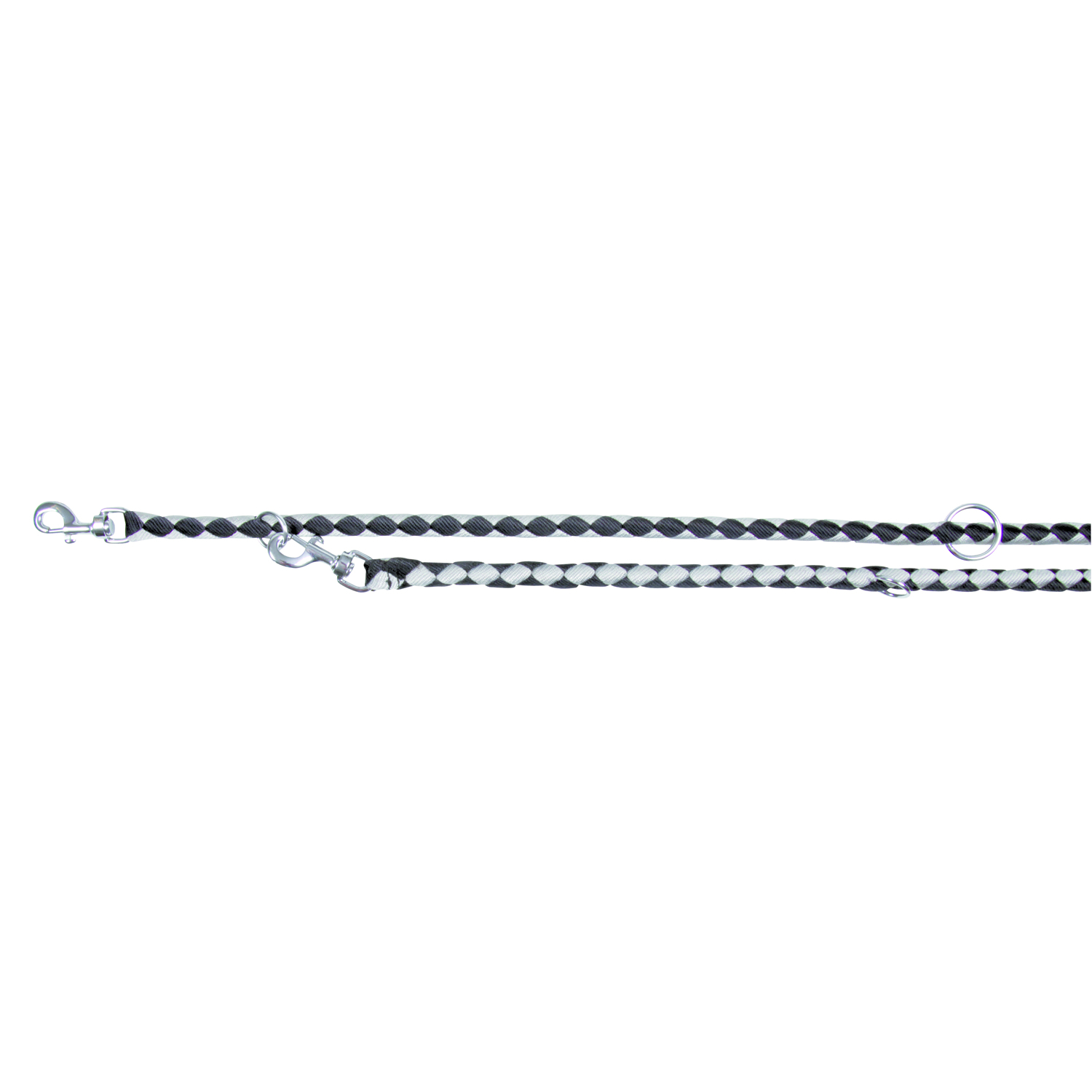 Ramal Cavo, S-M, 2.00 m/ø12 mm, Negro-Plata
