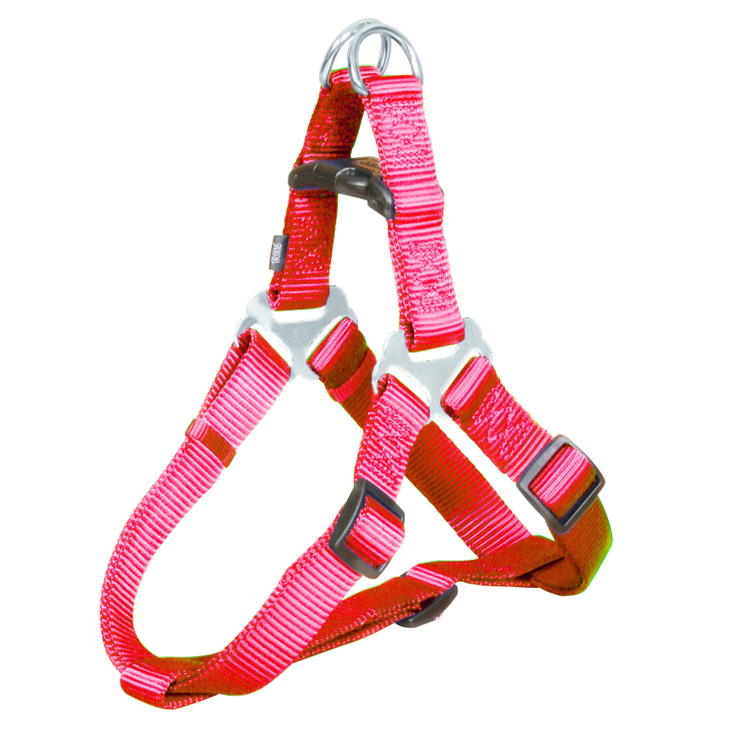 Petral Nylon Premium, XS-S, 30-40 cm/10 mm, Rojo
