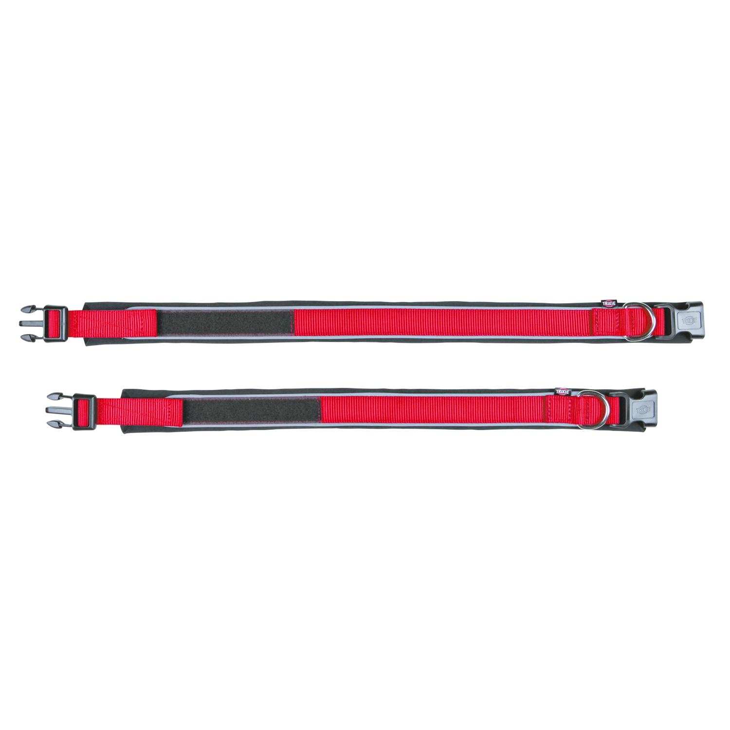 Collar Premium con Neopreno, M, 35-40 cm/30 mm, Rojo
