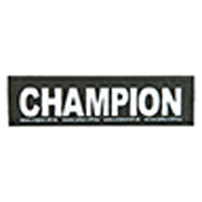 Etiquetas Julius con Cinta de Cierre: CHAMPION