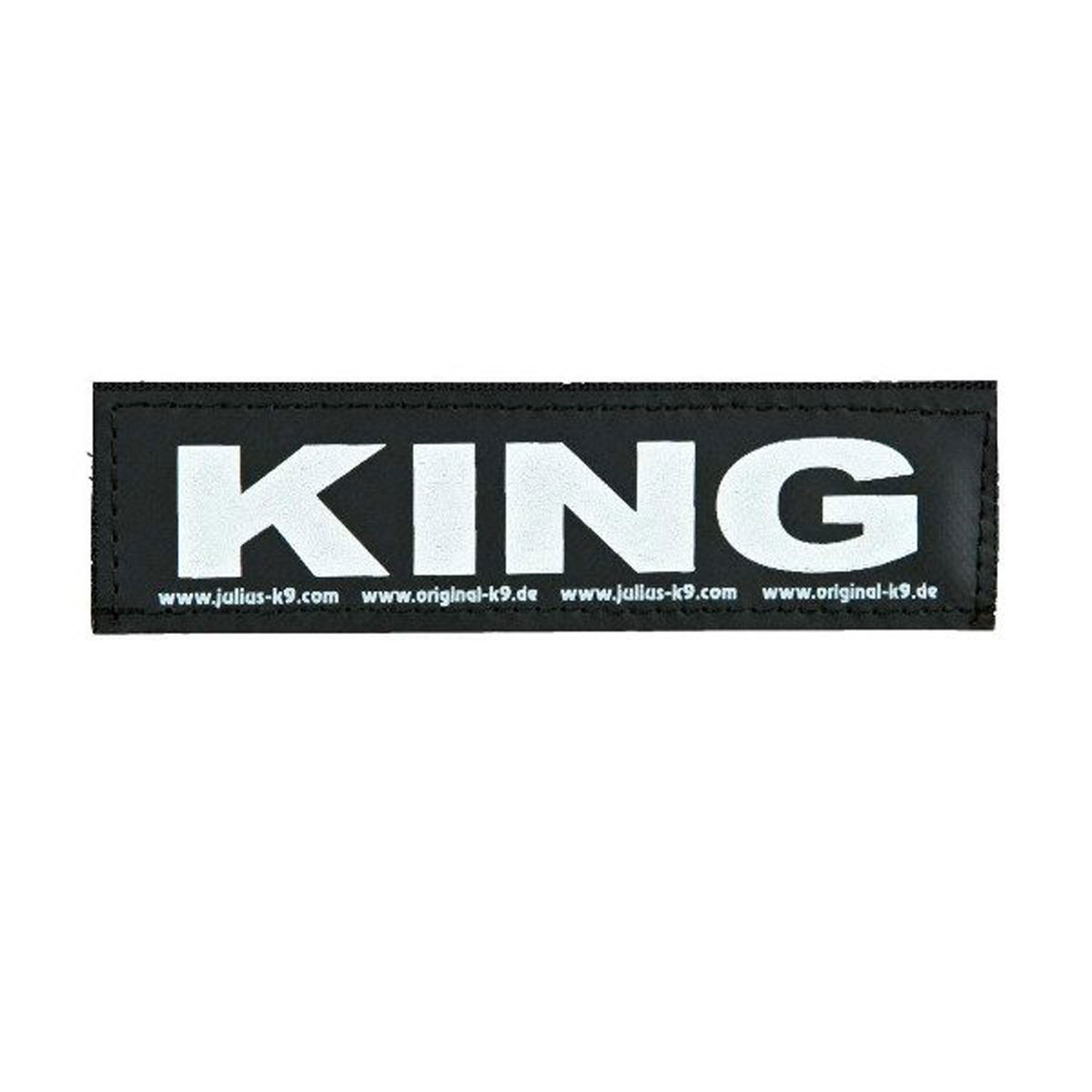 2 Etiquetas Julius con Cinta de Cierre, KING, S