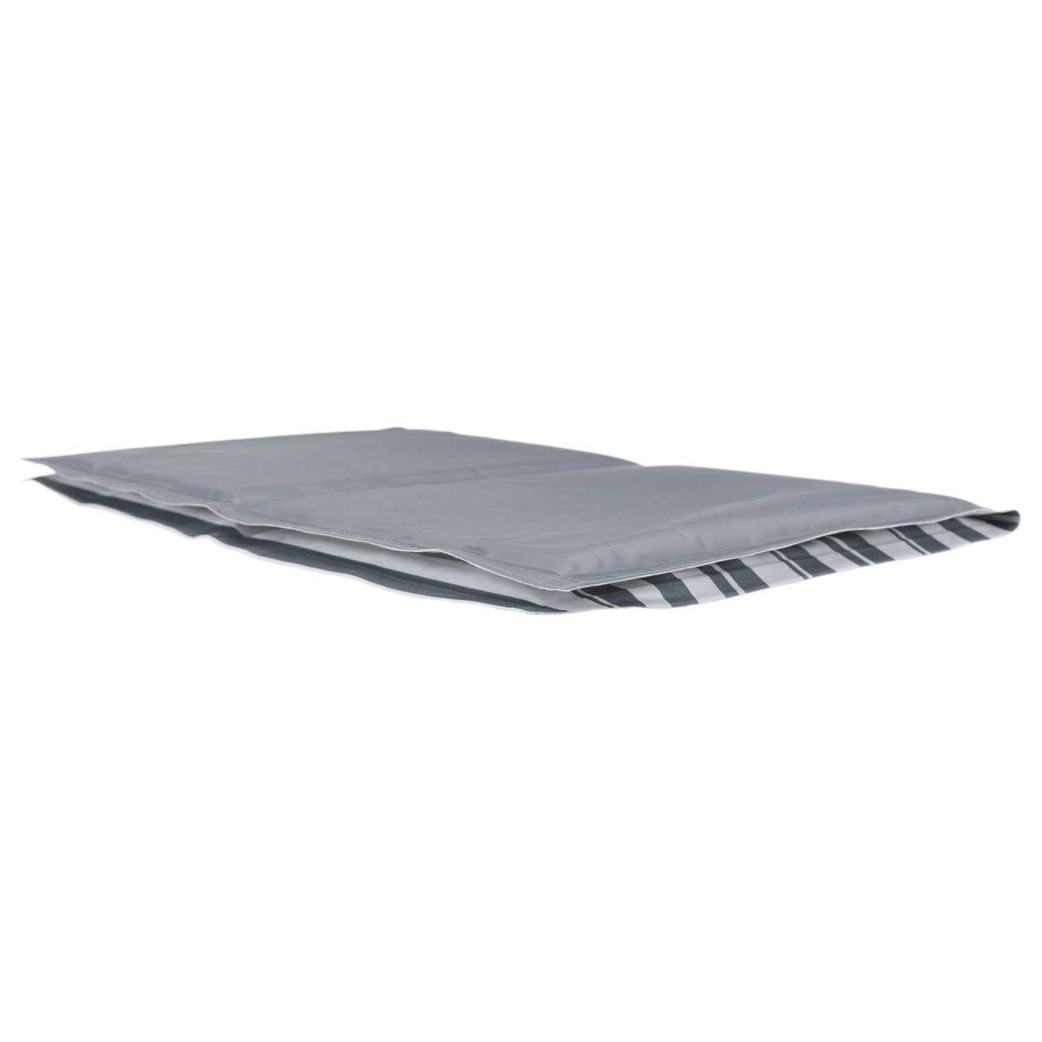 Alfombrilla Refrescante, M: 50×40cm, Blanco/Gris