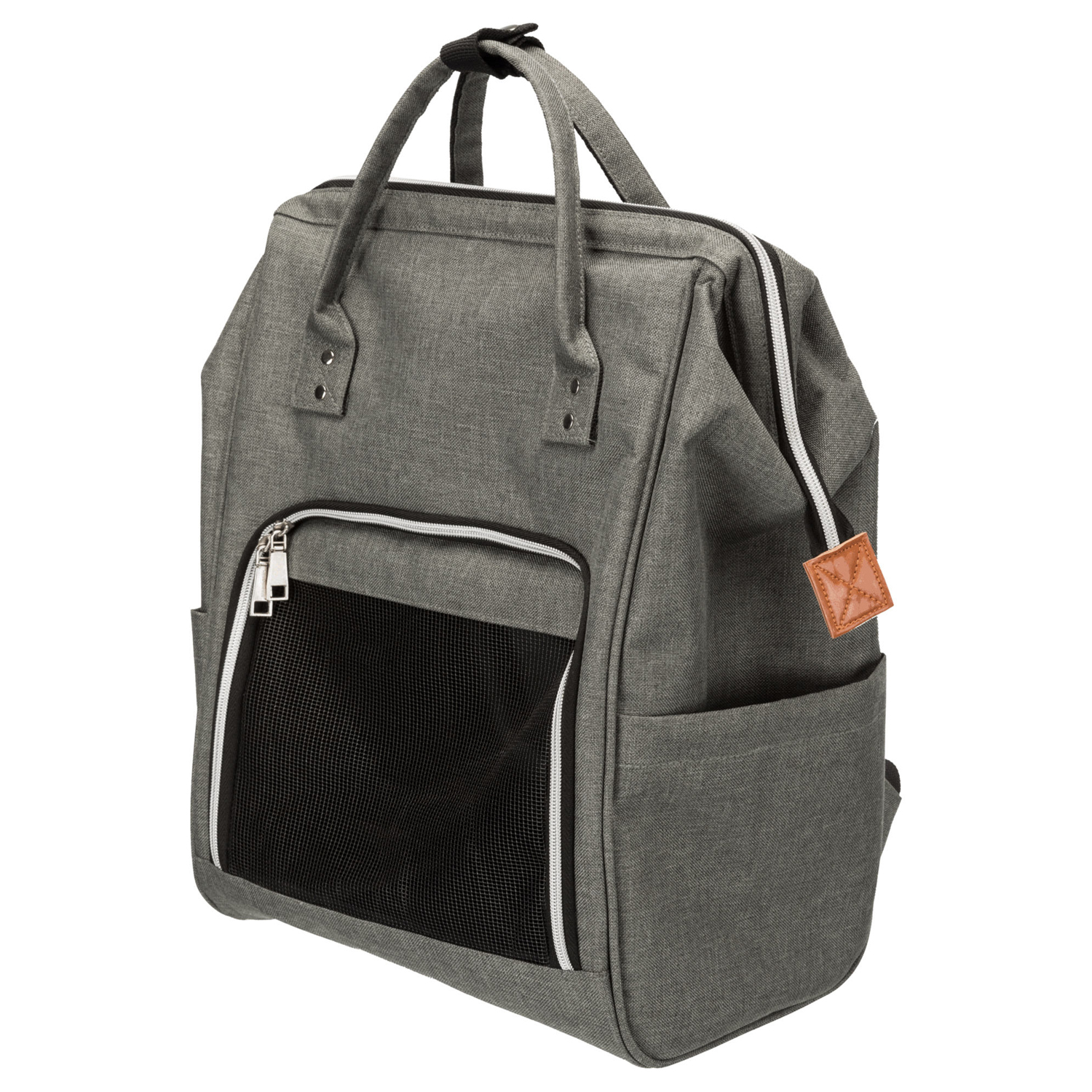 Mochila Ava, 32 × 42 × 22 cm, Gris