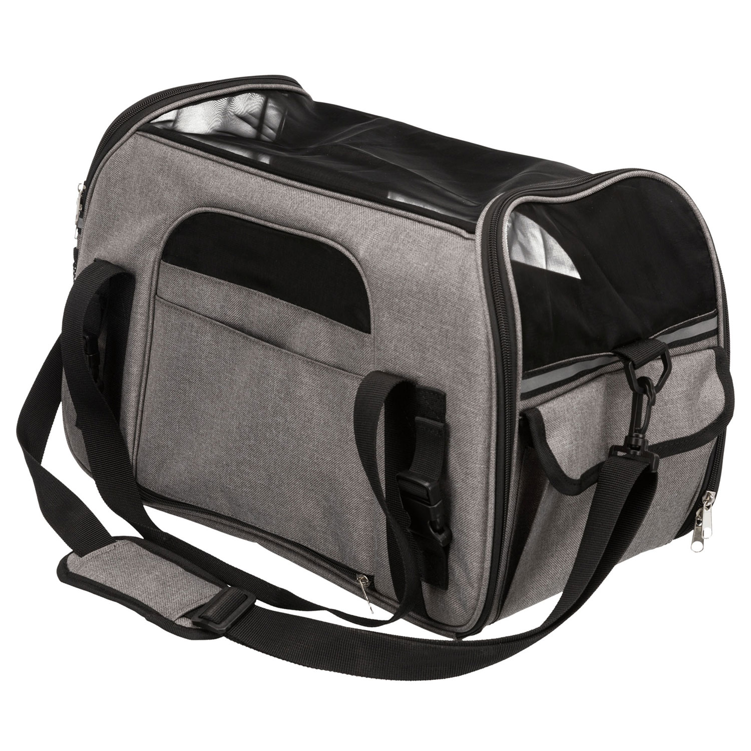 Bolsa Ethan, 33 cm, Gris