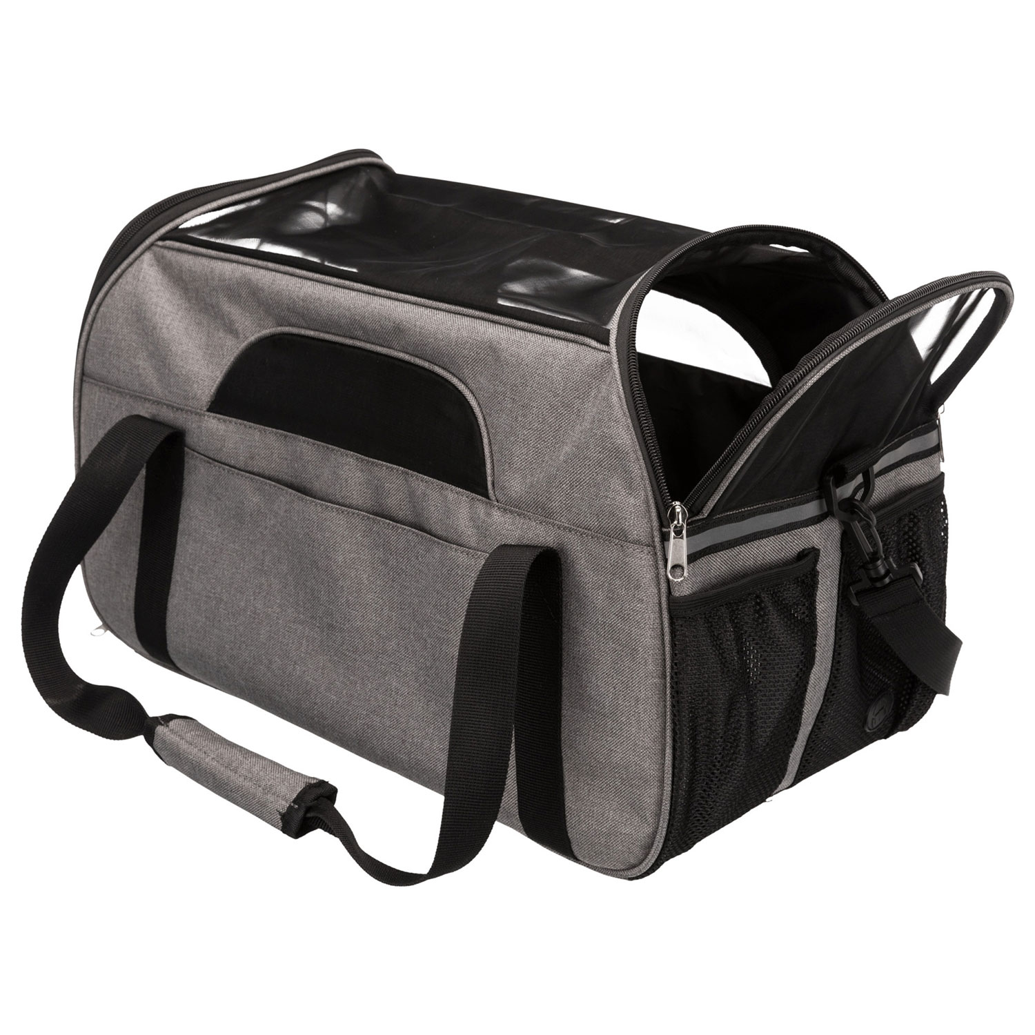 Bolsa Ethan, 33 cm, Gris