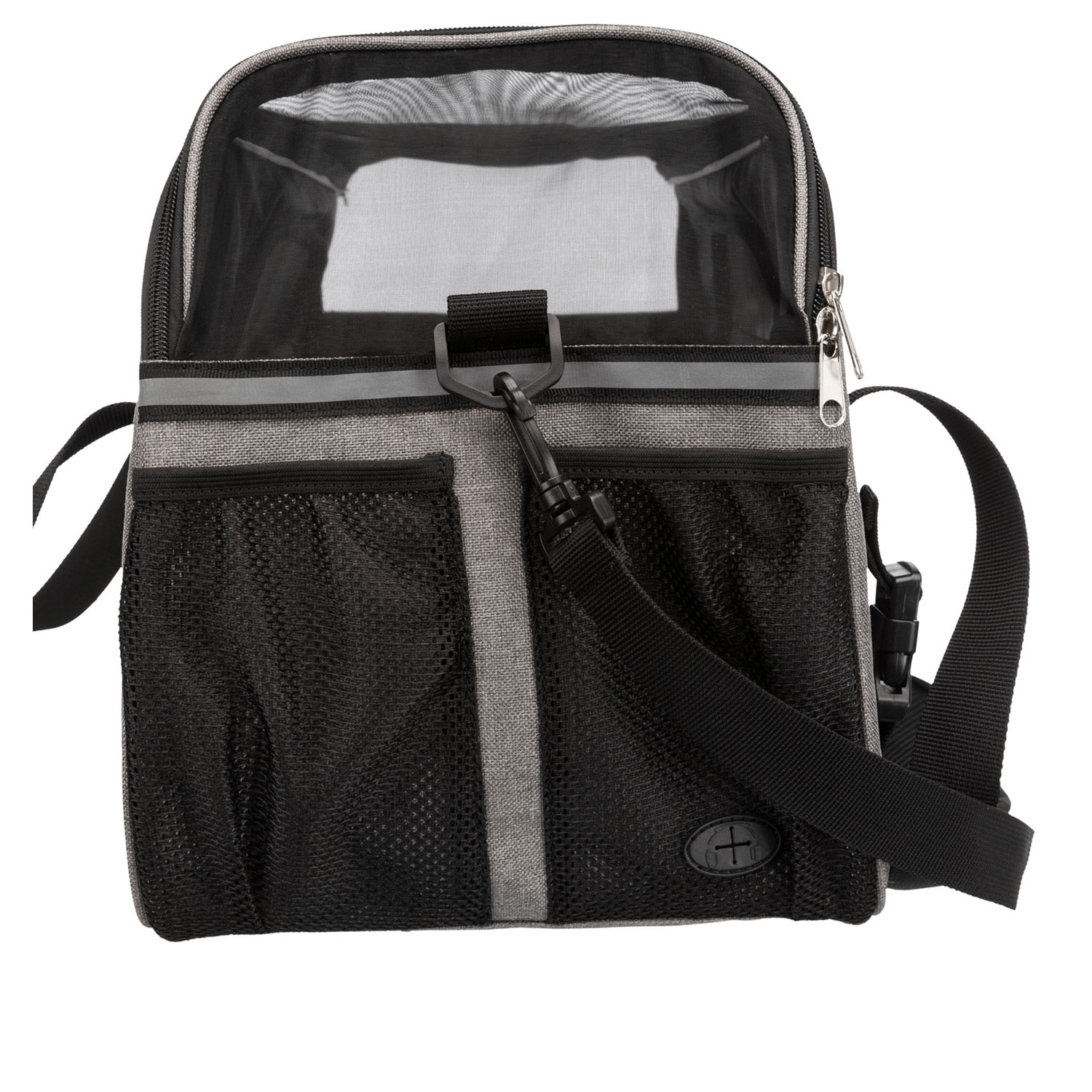 Bolsa Ethan, 33 cm, Gris