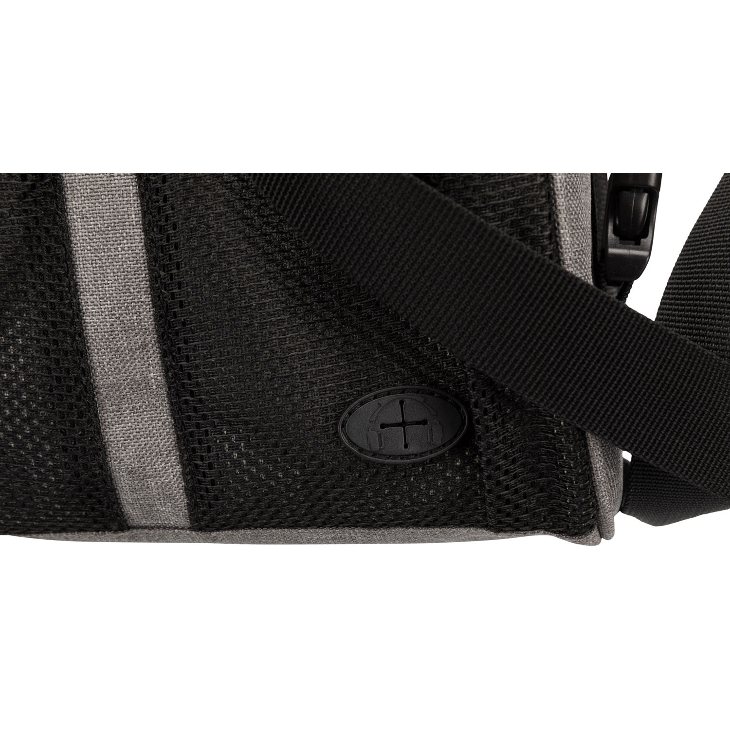 Bolsa Ethan, 33 cm, Gris