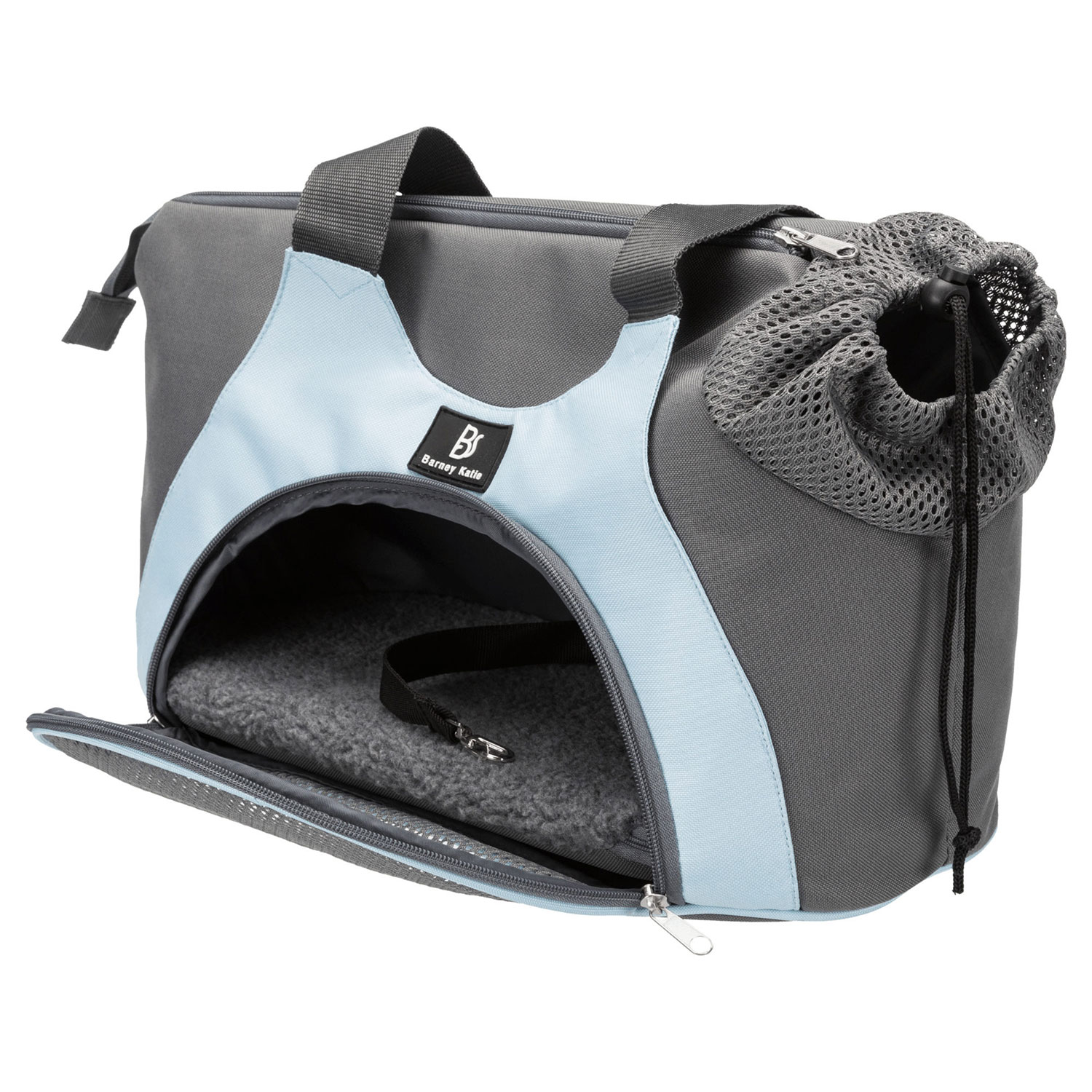 Bolsa Scarlett, 21 × 30 × 50 cm, Gris-Azul