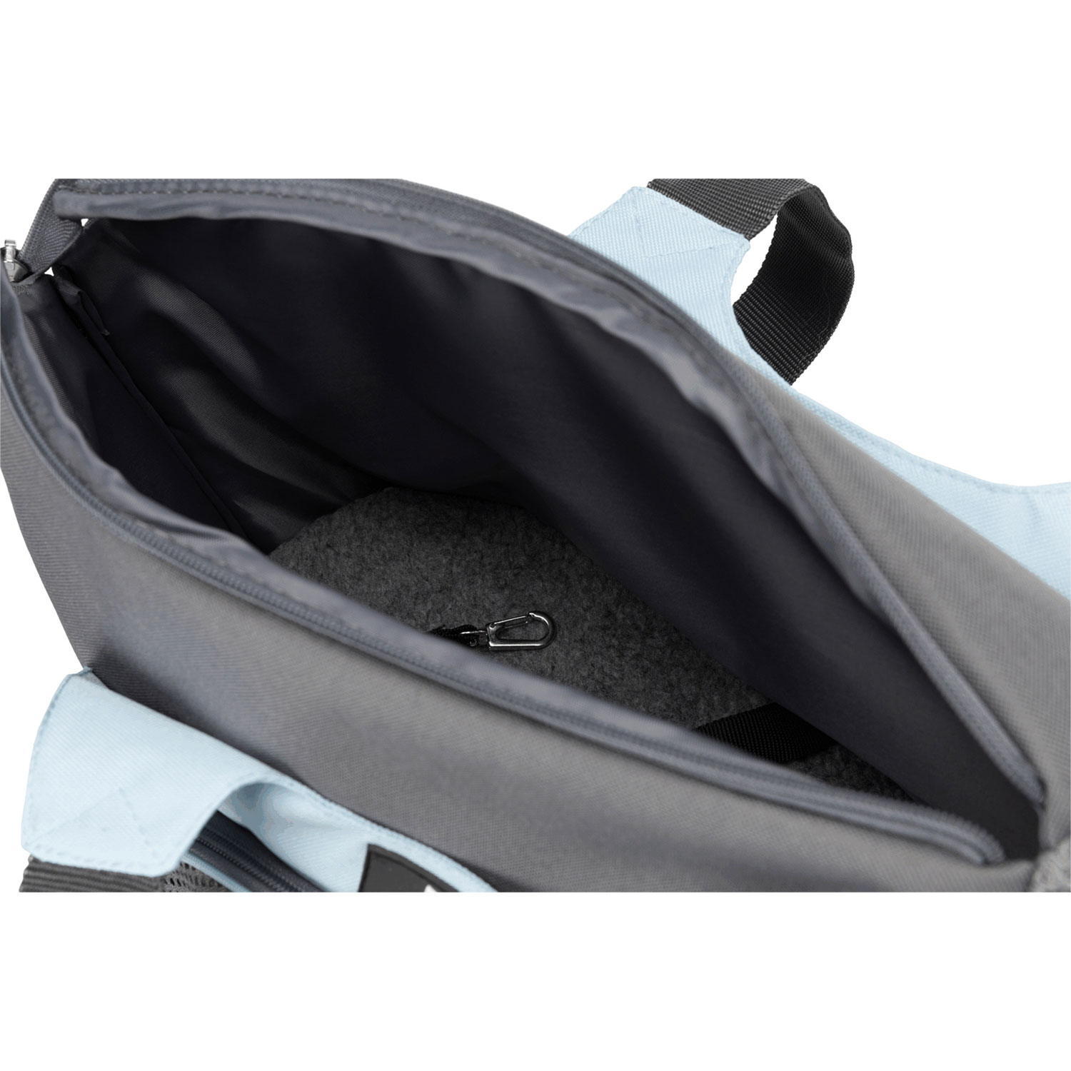 Bolsa Scarlett, 21 × 30 × 50 cm, Gris-Azul