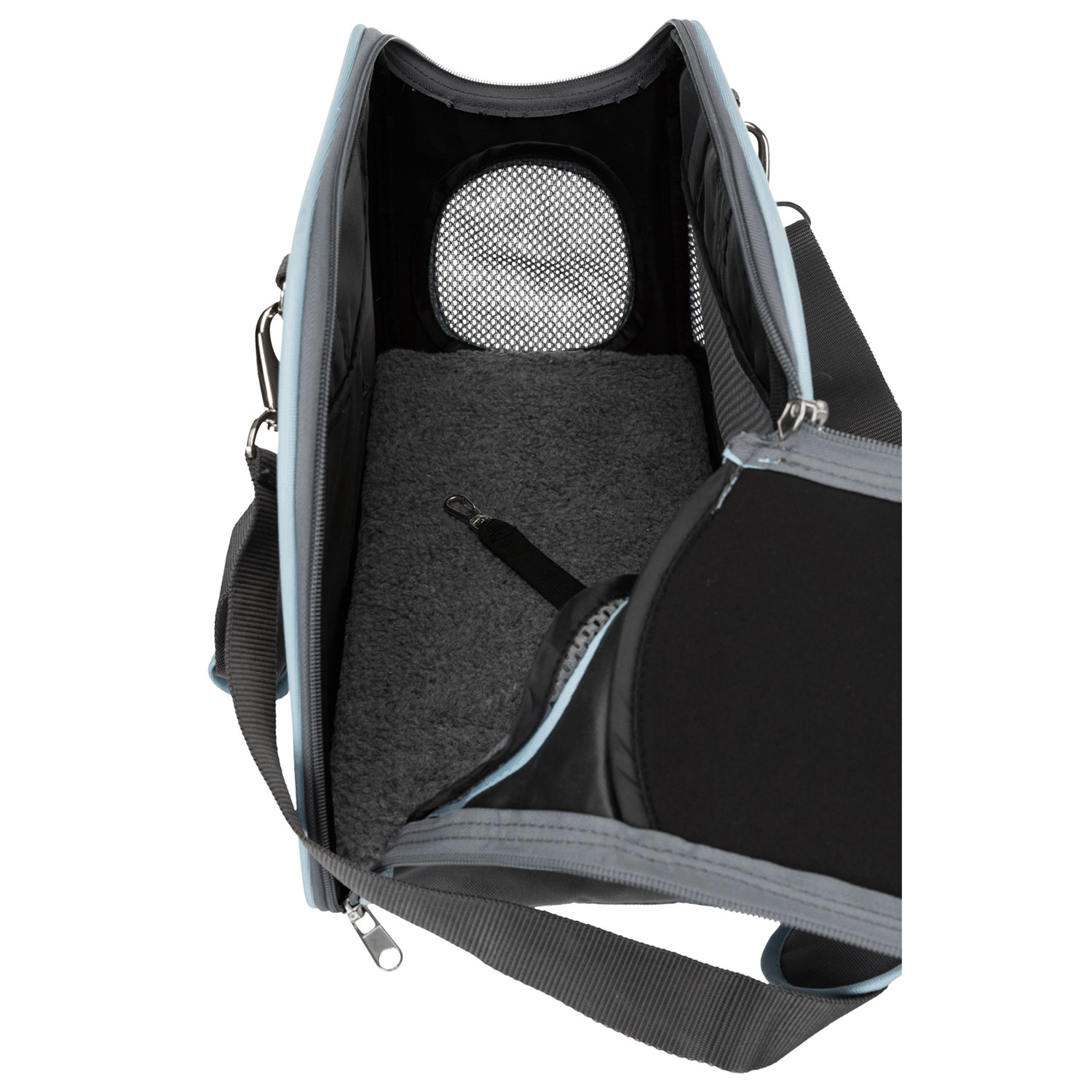 Bolsa Alison, 20 × 29 × 43 cm, Gris-Azul