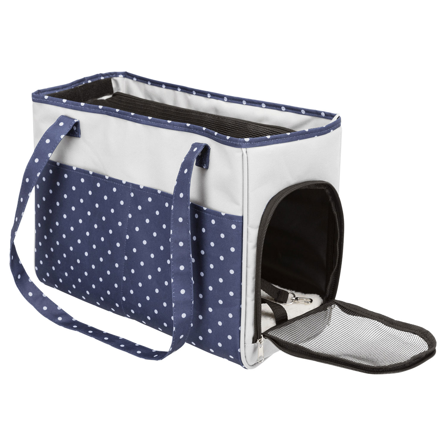 Bolsa Bonny, 20 × 29 × 40 cm, Azul-Gris