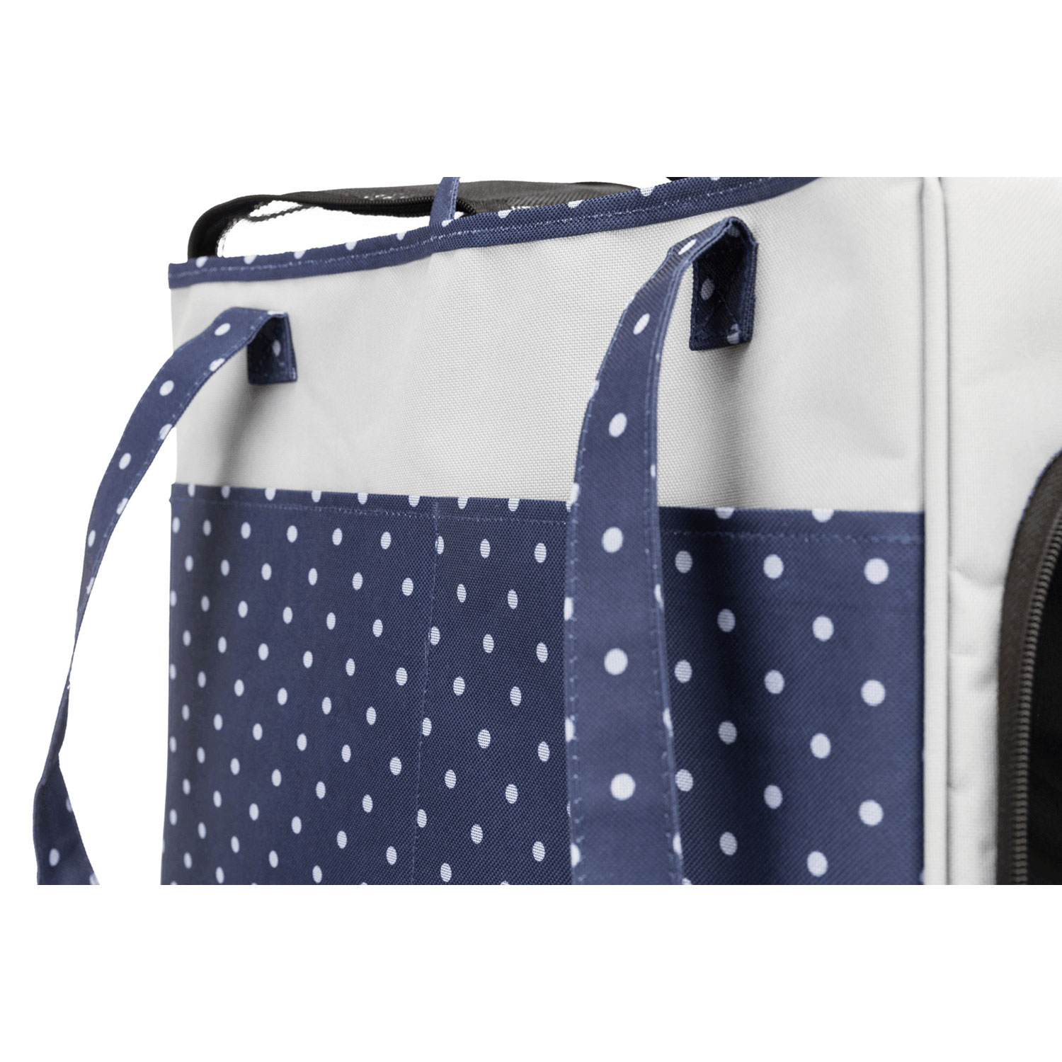 Bolsa Bonny, 20 × 29 × 40 cm, Azul-Gris