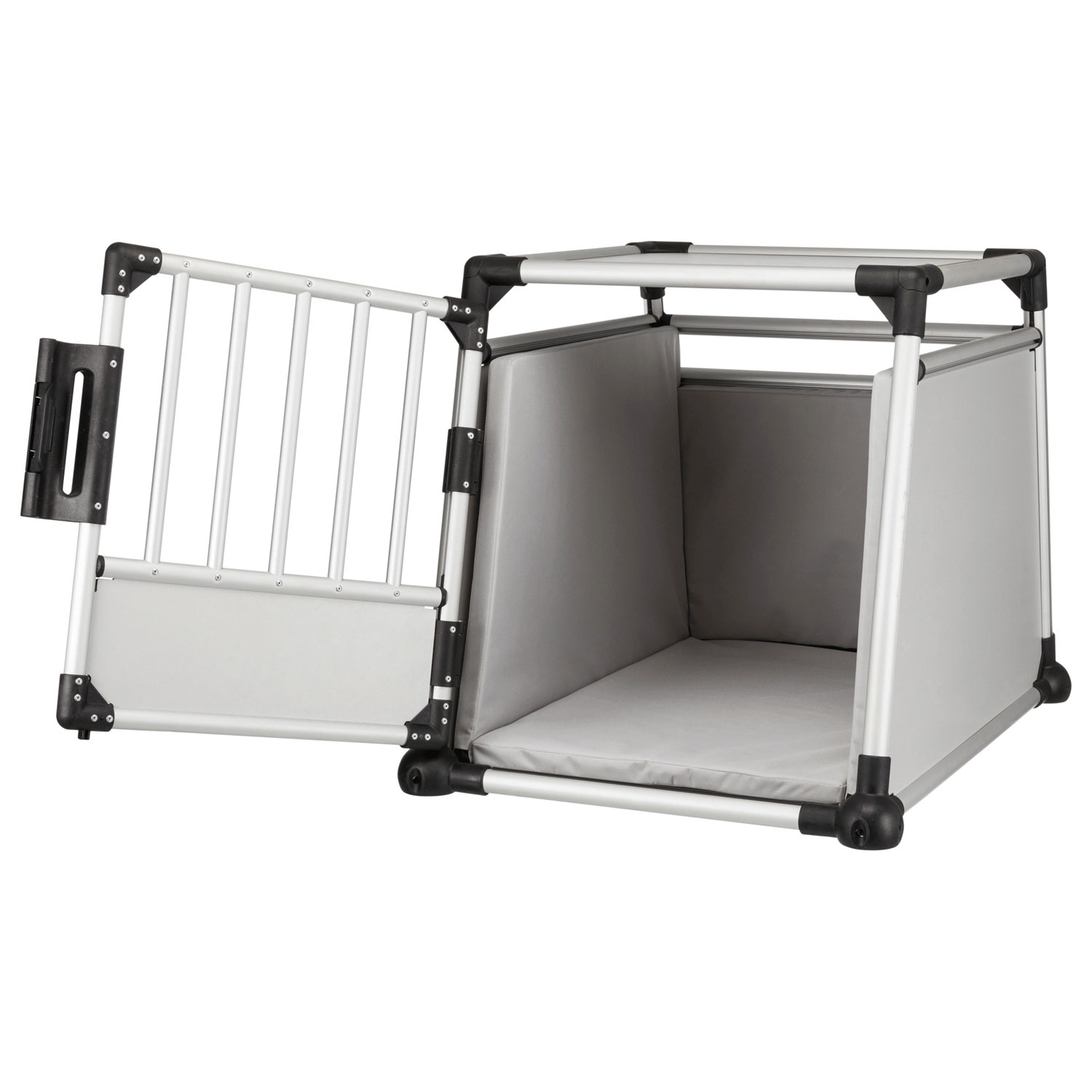 Acolchado Interno Jaulas, S:40×40×52 cm, 1 ud, Gris