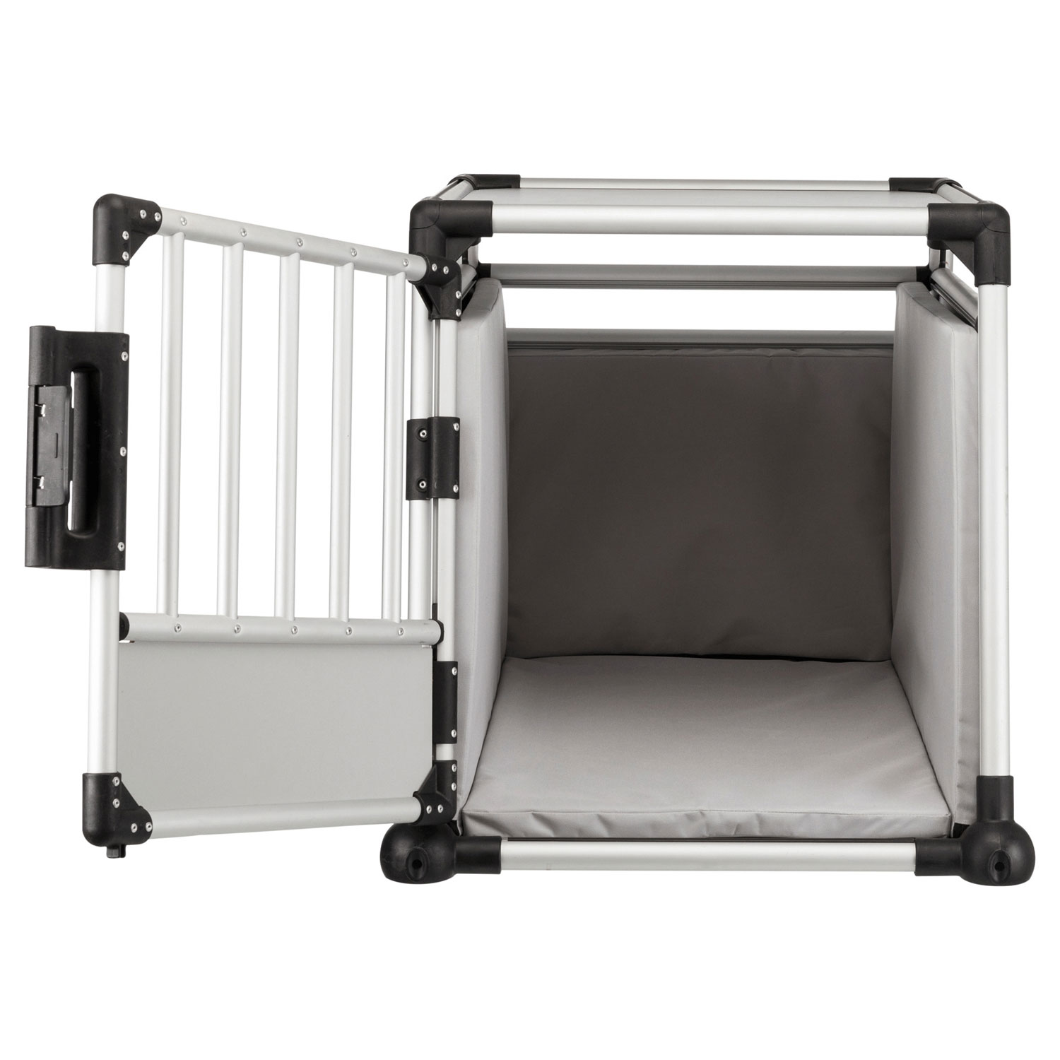 Acolchado Interno Jaulas, S:40×40×52 cm, 1 ud, Gris