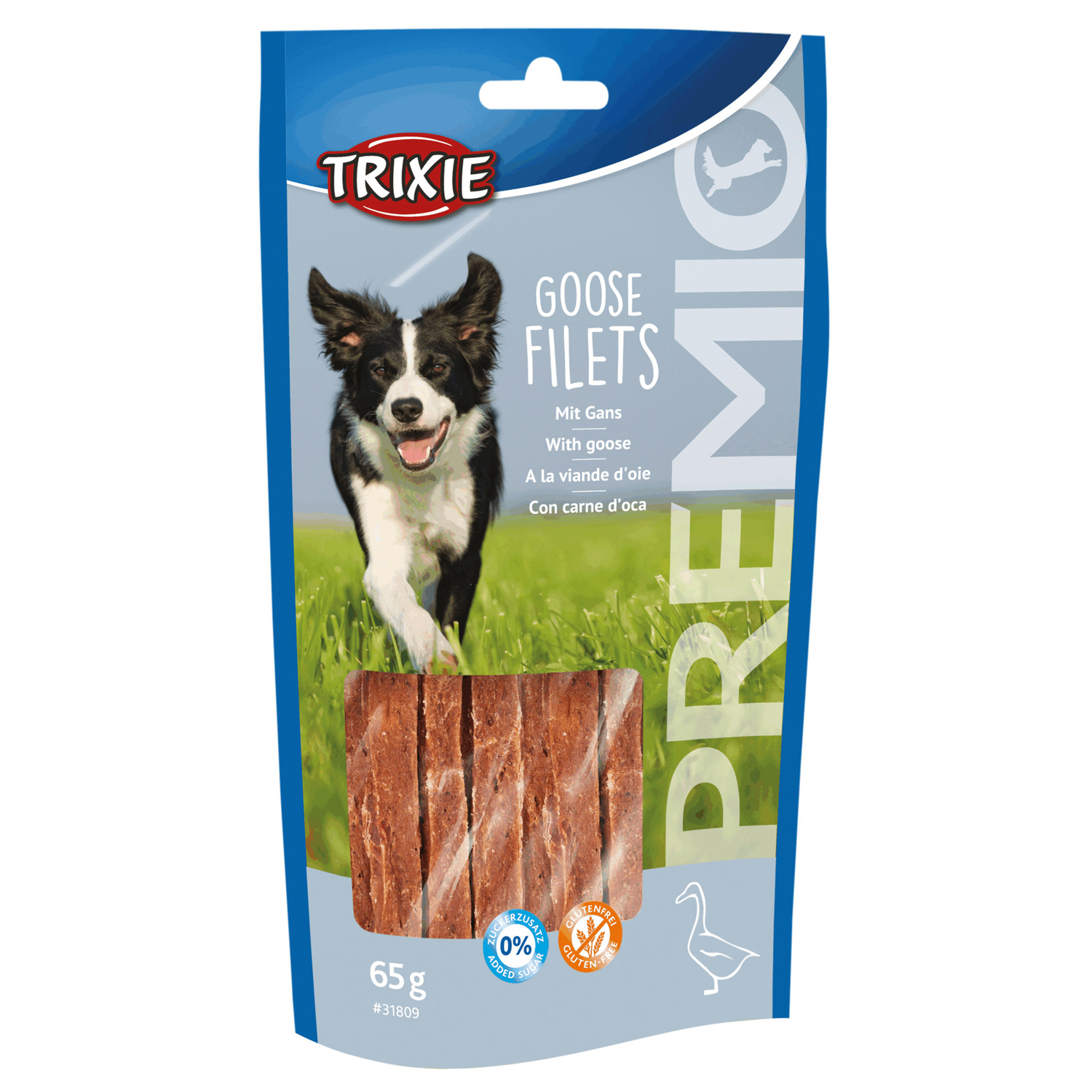 Snack PREMIO Goose Filets, Ganso, 65 g