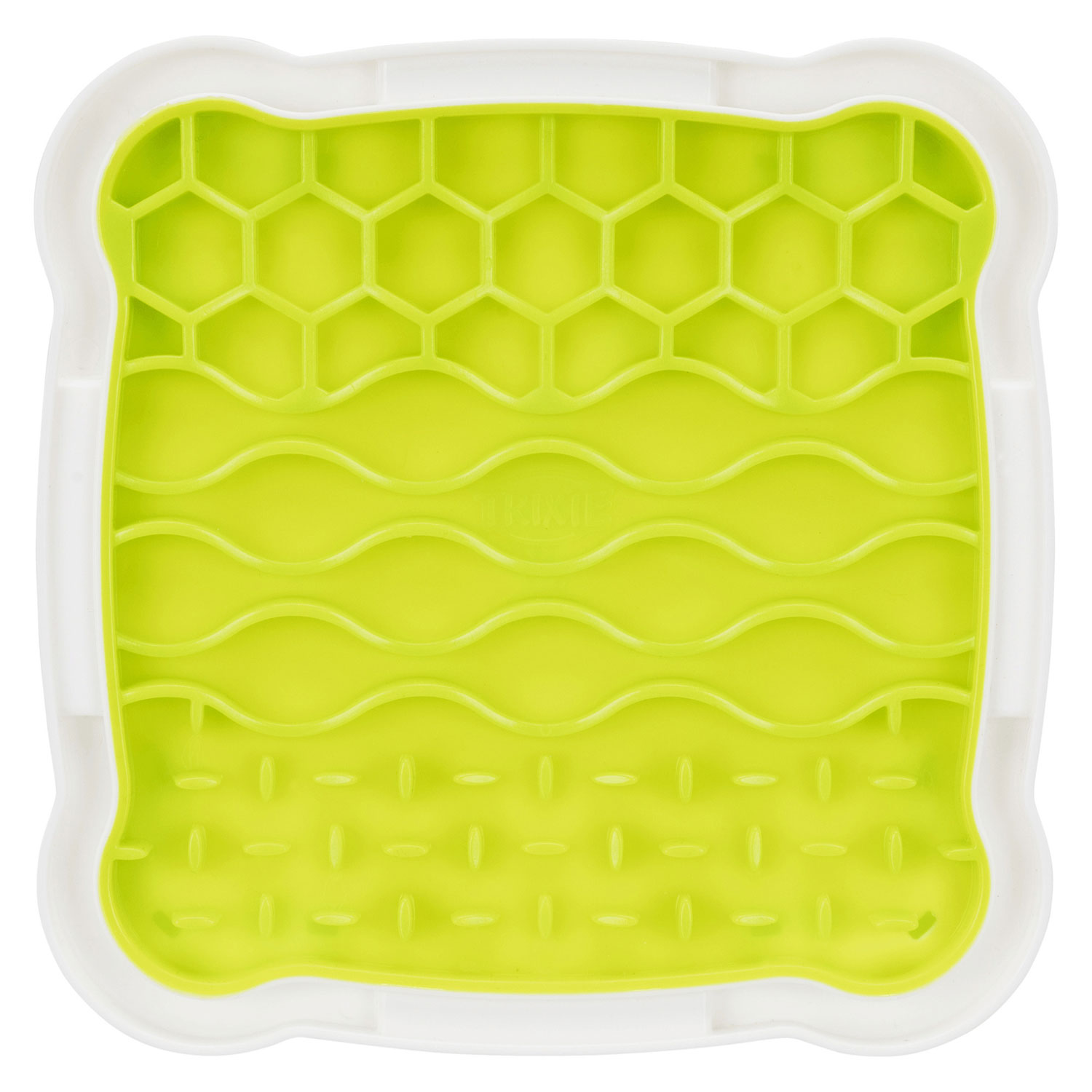 Bandeja Lamer Snacks, Caucho TPR/Plástico, 20×20 cm