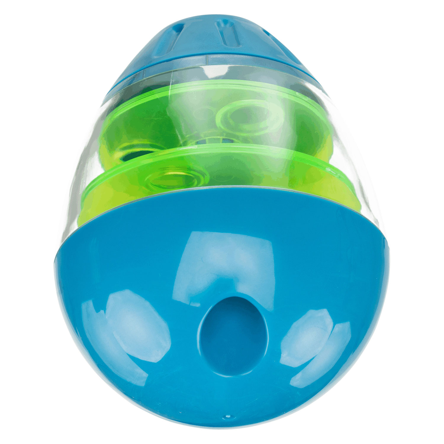 Huevo para Snacks con Voltereta, Plástico, 13 cm