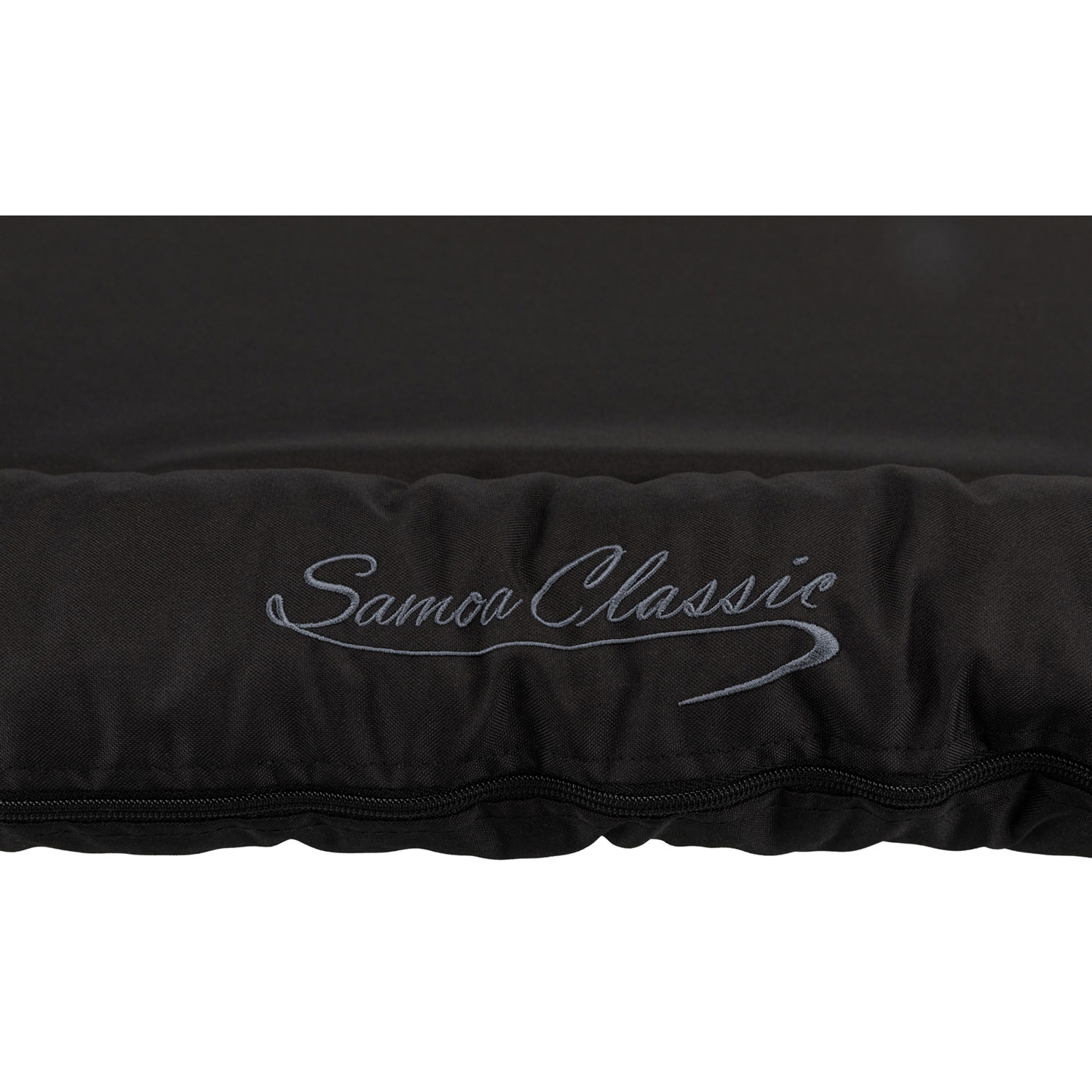 Cojín Samoa Classic, 80 × 60 cm, Negro