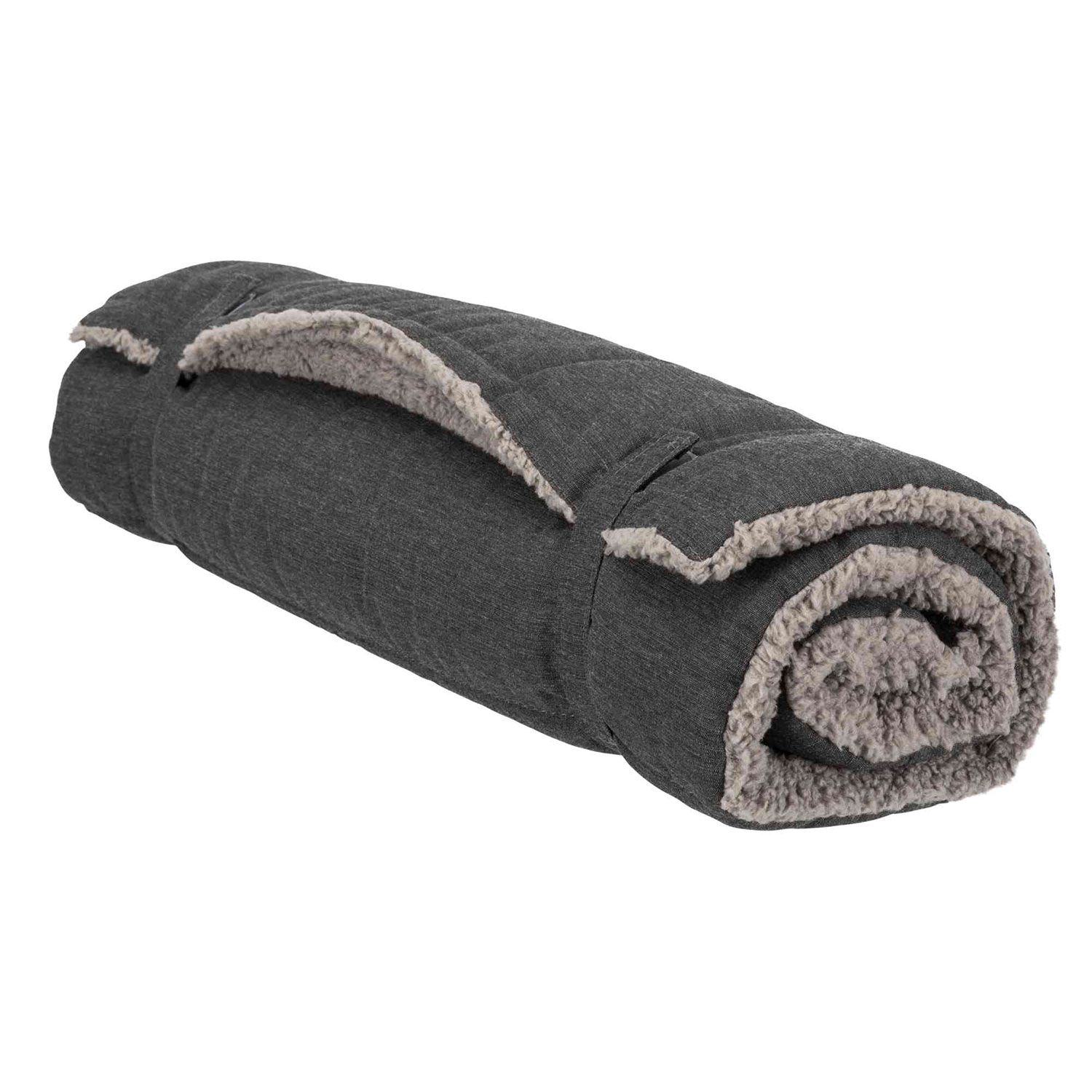 Manta Viaje Bendson, 100 × 65 cm, Marrón oscuro-Beige