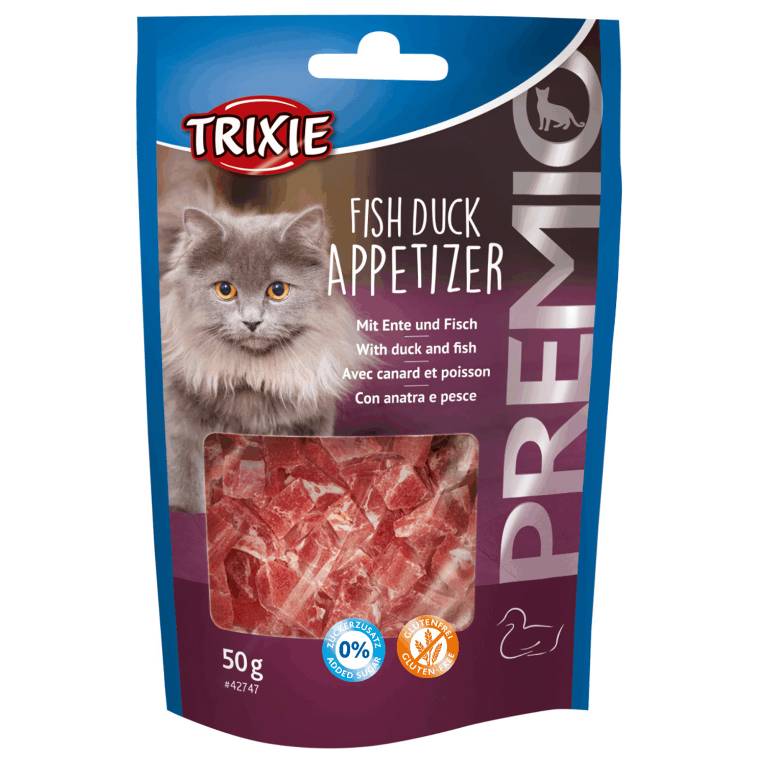 Snack PREMIO Fish Duck Appetizer, 50 g