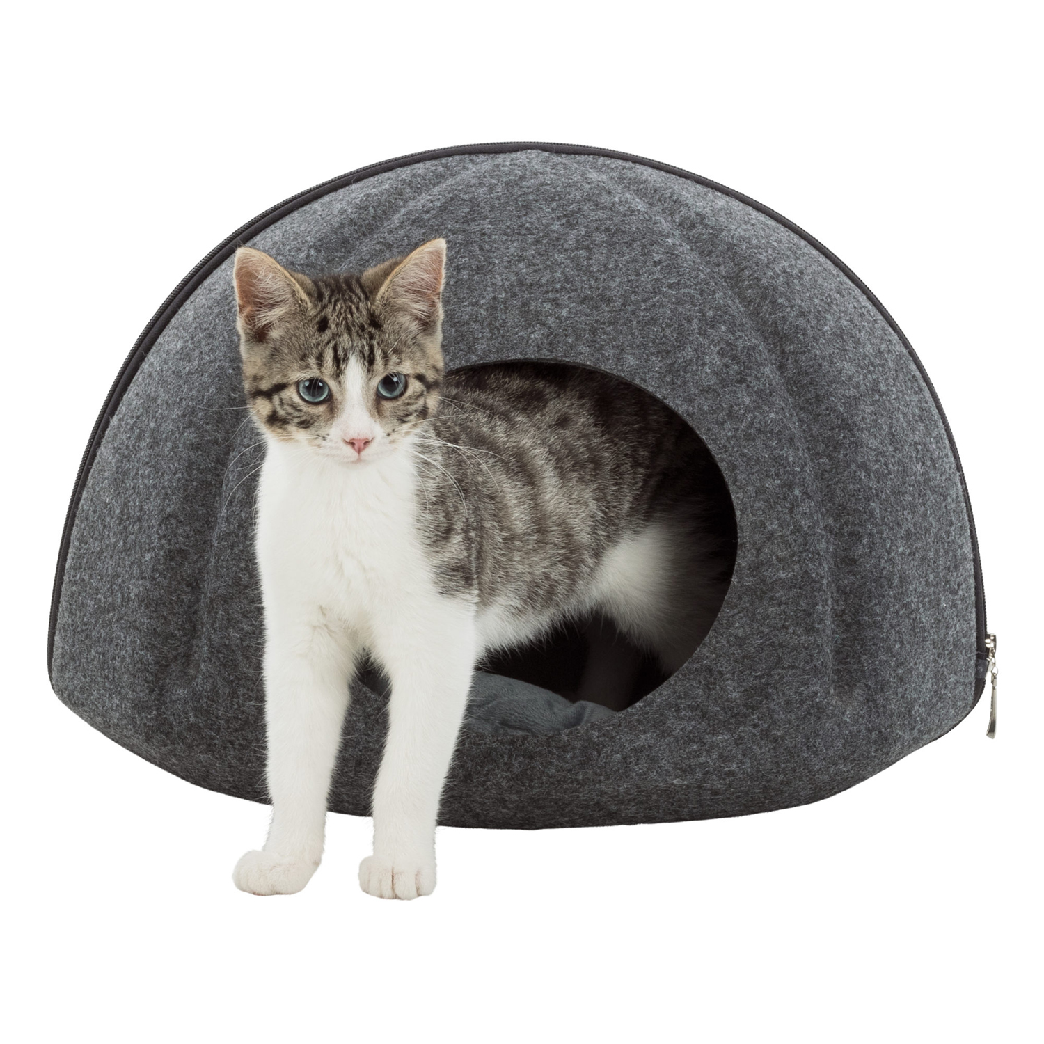 Cueva Suave Evi, Fieltro, ø43 × 32 cm, Antracita