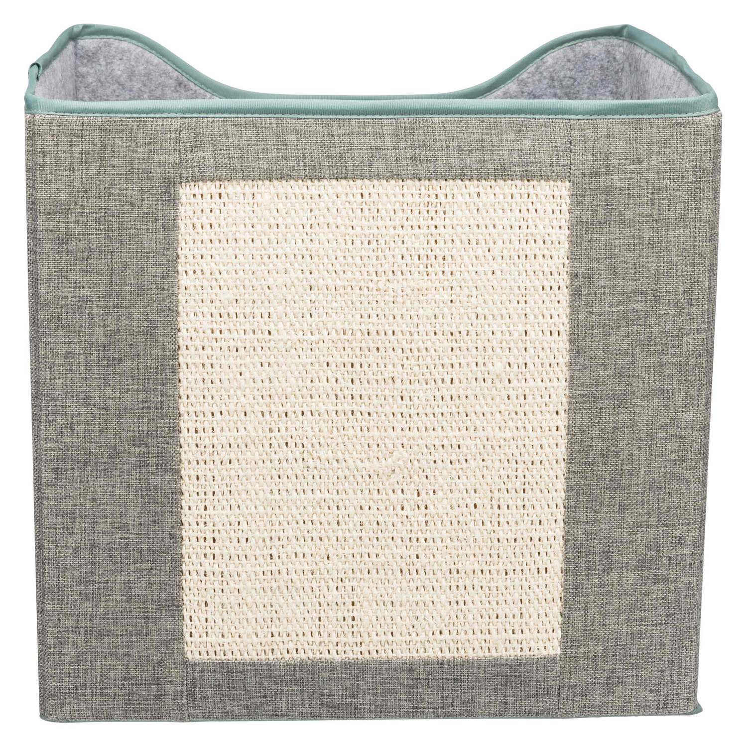 Cueva Suave Kaya, con Sisal, 39×38×39 cm, Gris