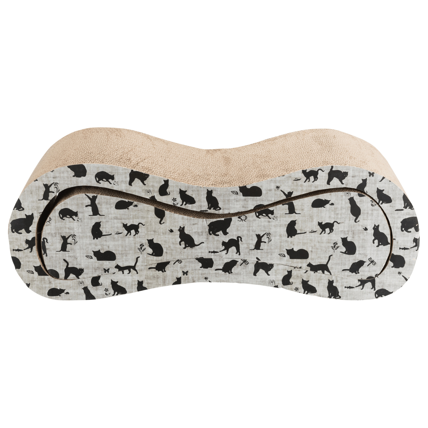 Onda Rascadora, 2 Piezas, 25 cm, Gris