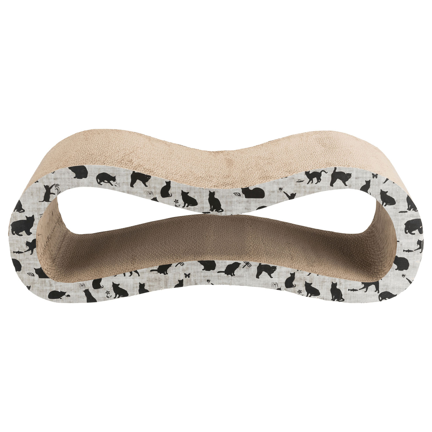 Onda Rascadora, 2 Piezas, 25 cm, Gris