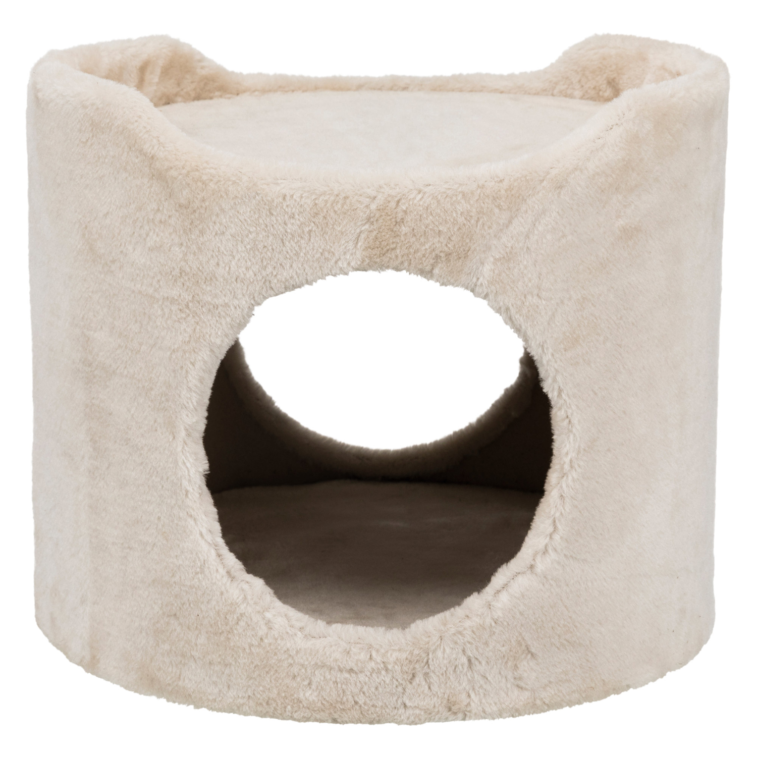 Torre Conejos-Cobayas, Felpa, ø 34 cm × 30 cm, Beige