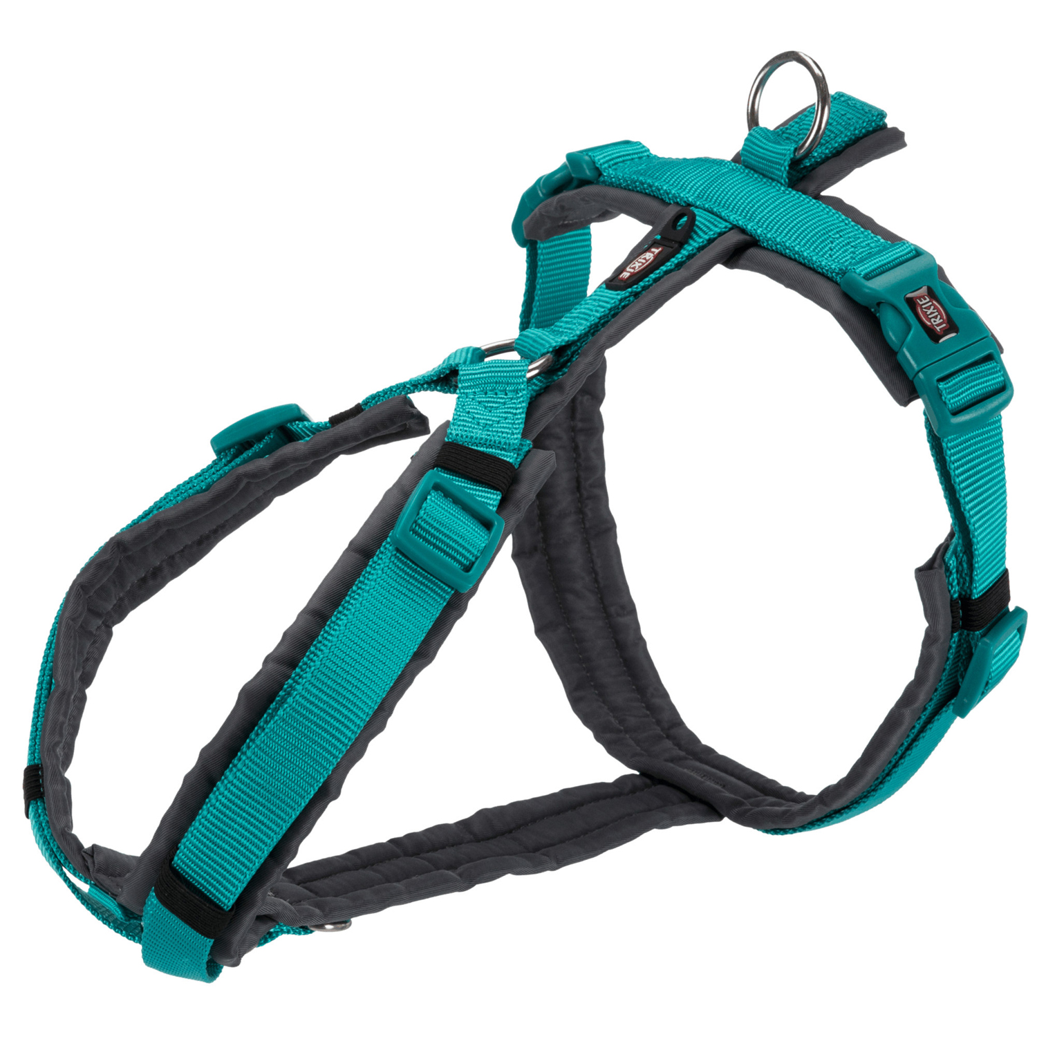 Arnés Trekking NEW Premium, S: 36–44cm/15mm, Azul Océano/Grafito