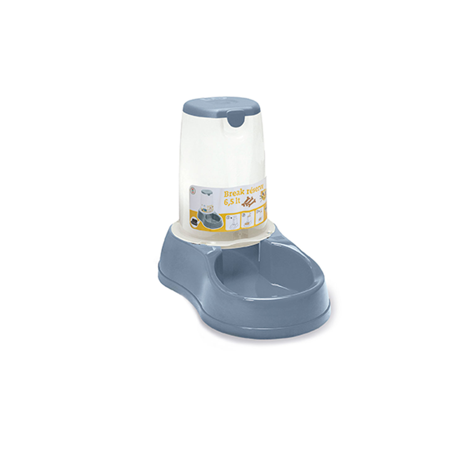 Tolva Comida, 6.5L, Azul