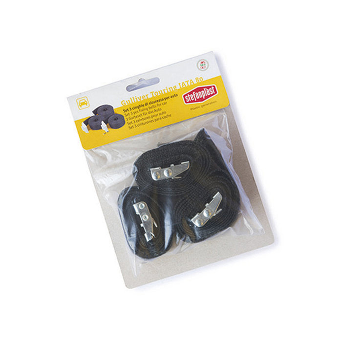 3 Cinturones Seguridad Gulliver Touring Nylon