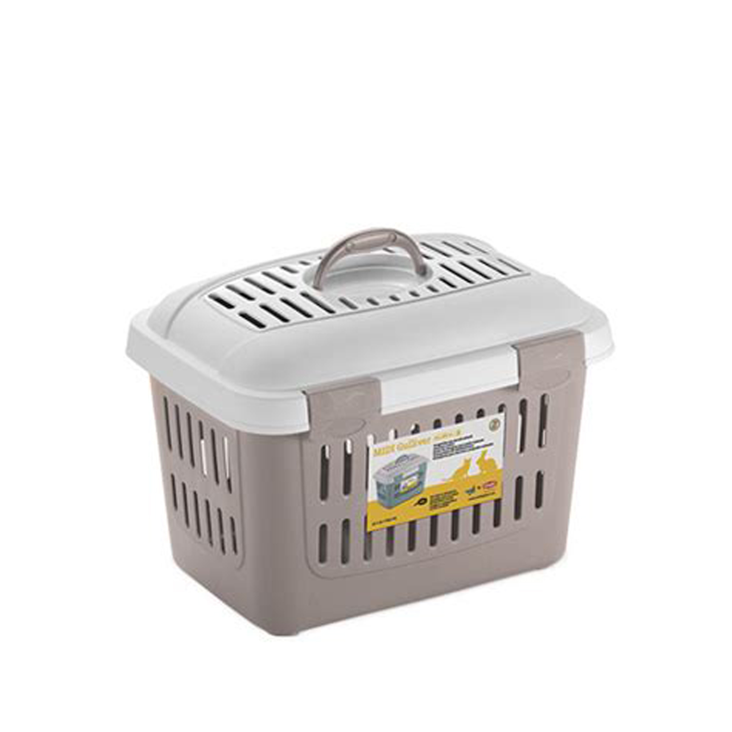 Transportín Midi Gulliver, 45x33x33cm,Blanco/Maqui (adviento-22)