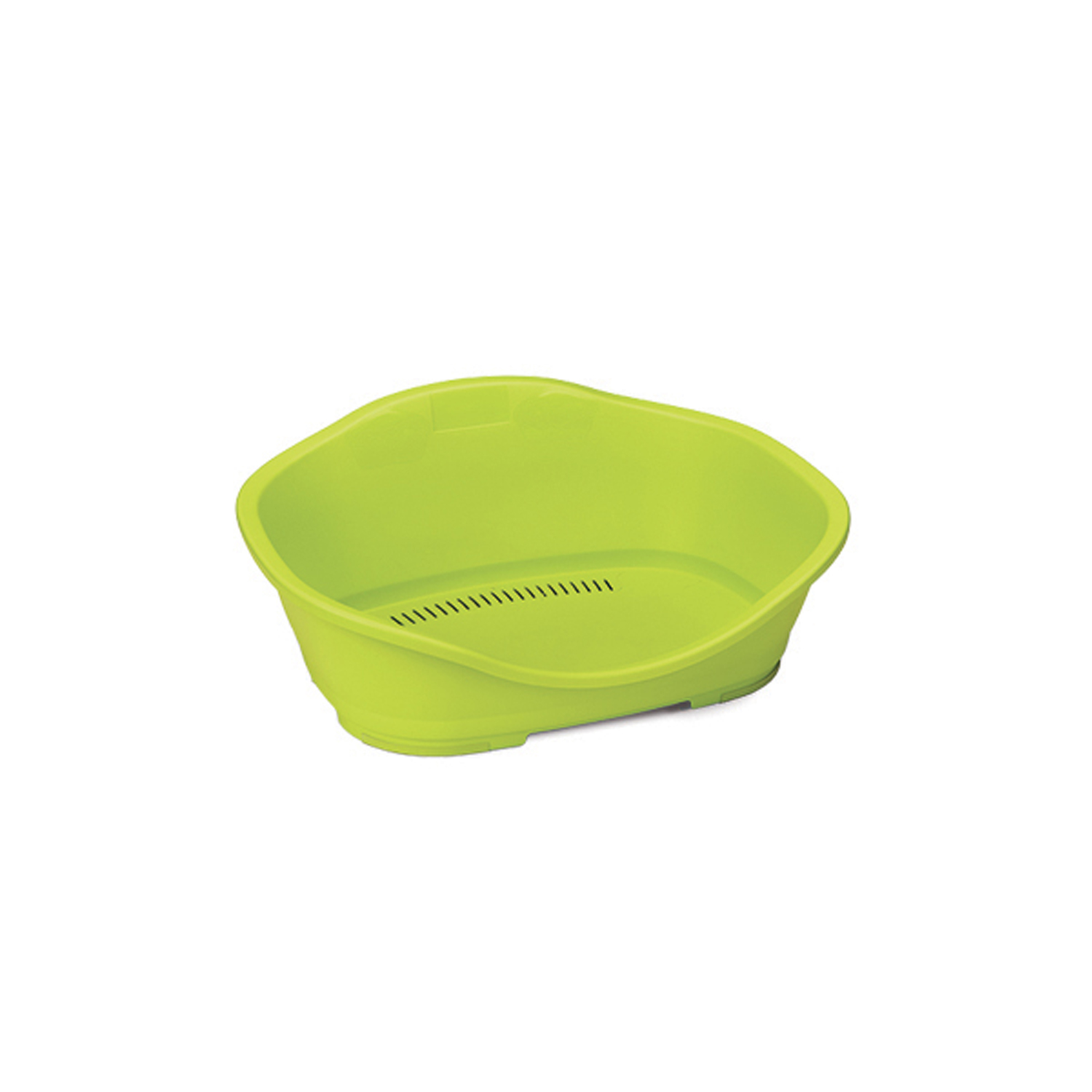 Cama Plástico Sleeper 1, 56.5x42x24.2cm,Verde Lima