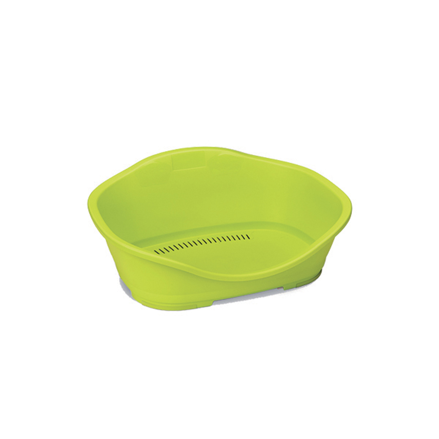 Cama Plástico Sleeper 2, 68.5x48x27.5cm,Verde Lima