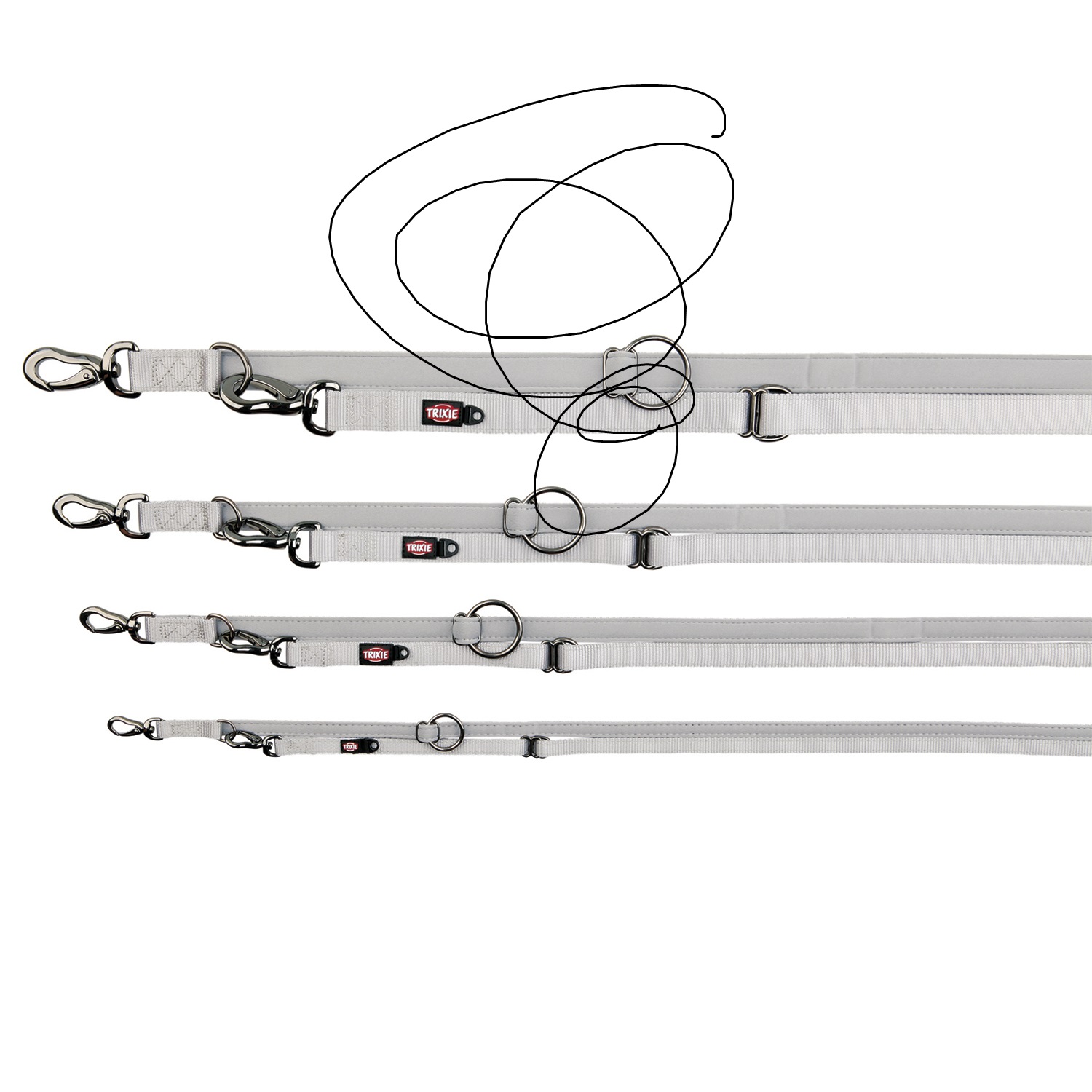 Ramal Experience, XS, 2.00m/10mm, Plata