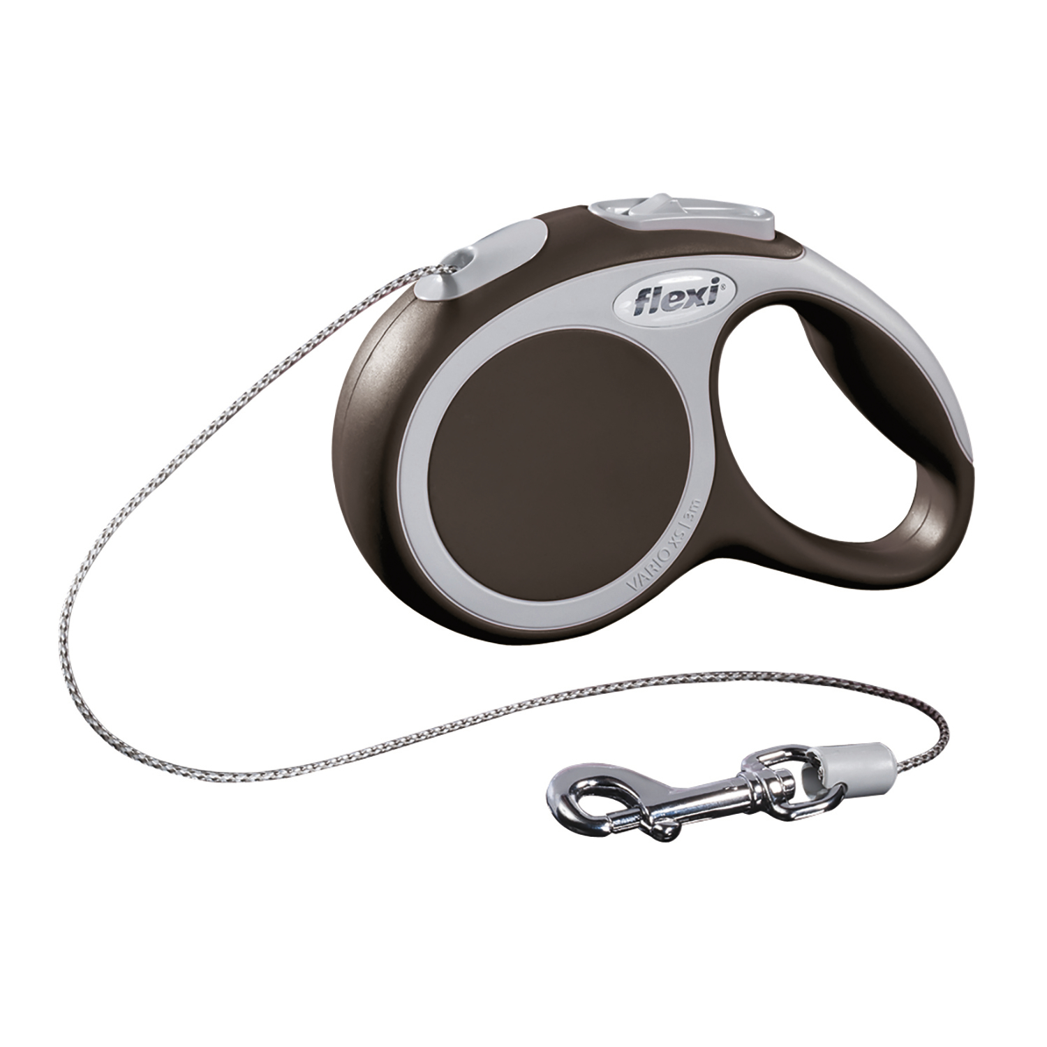 flexi VARIO XS, Cuerda, 3 m, hasta 8 kg, Marrón