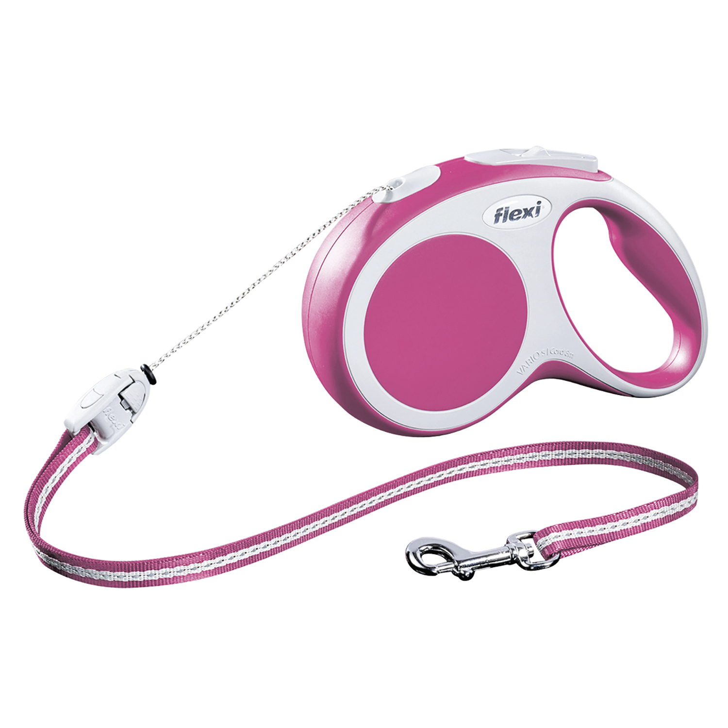 flexi VARIO S, Cuerda, 8 m, hasta 12 kg, Rosa