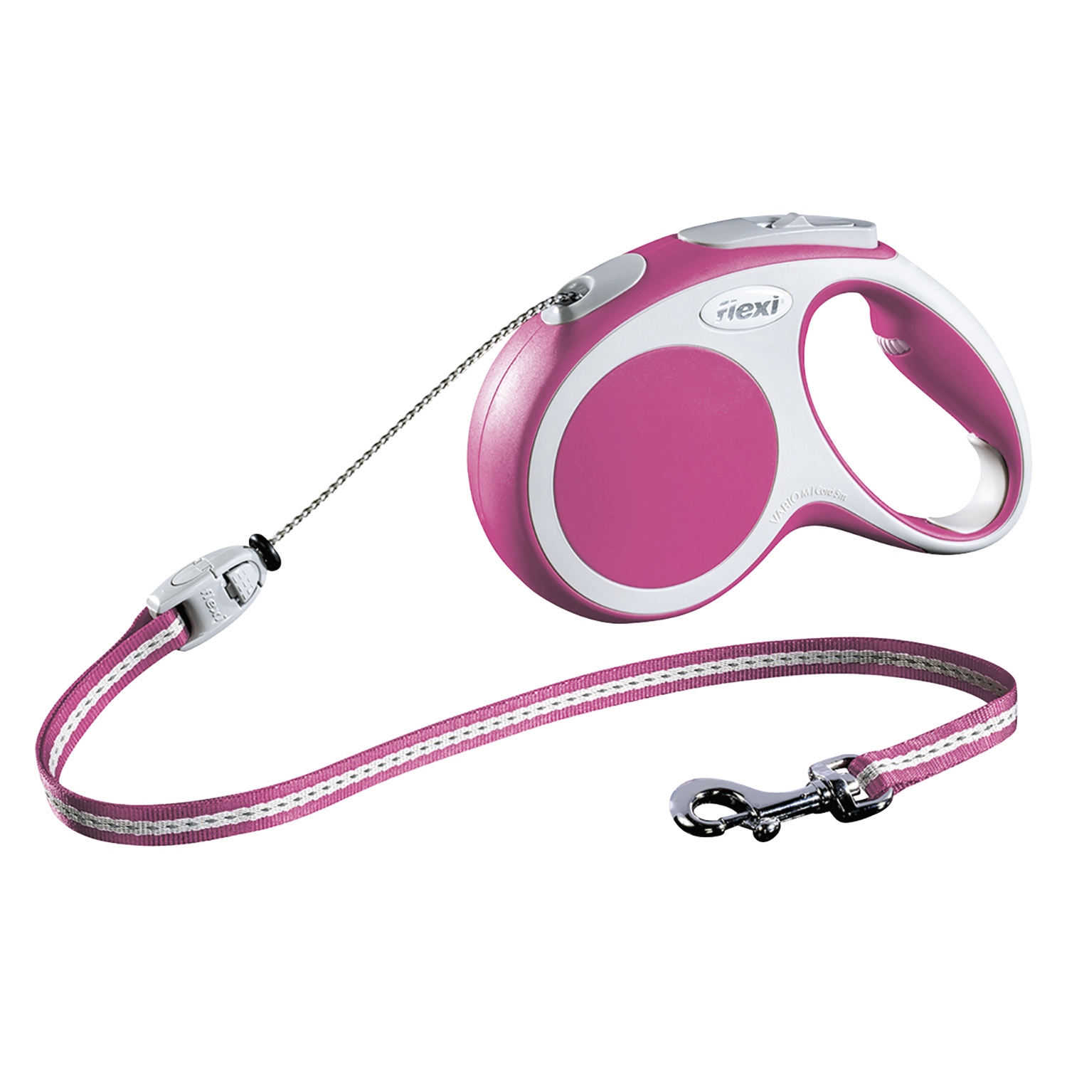 flexi VARIO M, Cuerda, 5 m, hasta 20 kg, Rosa