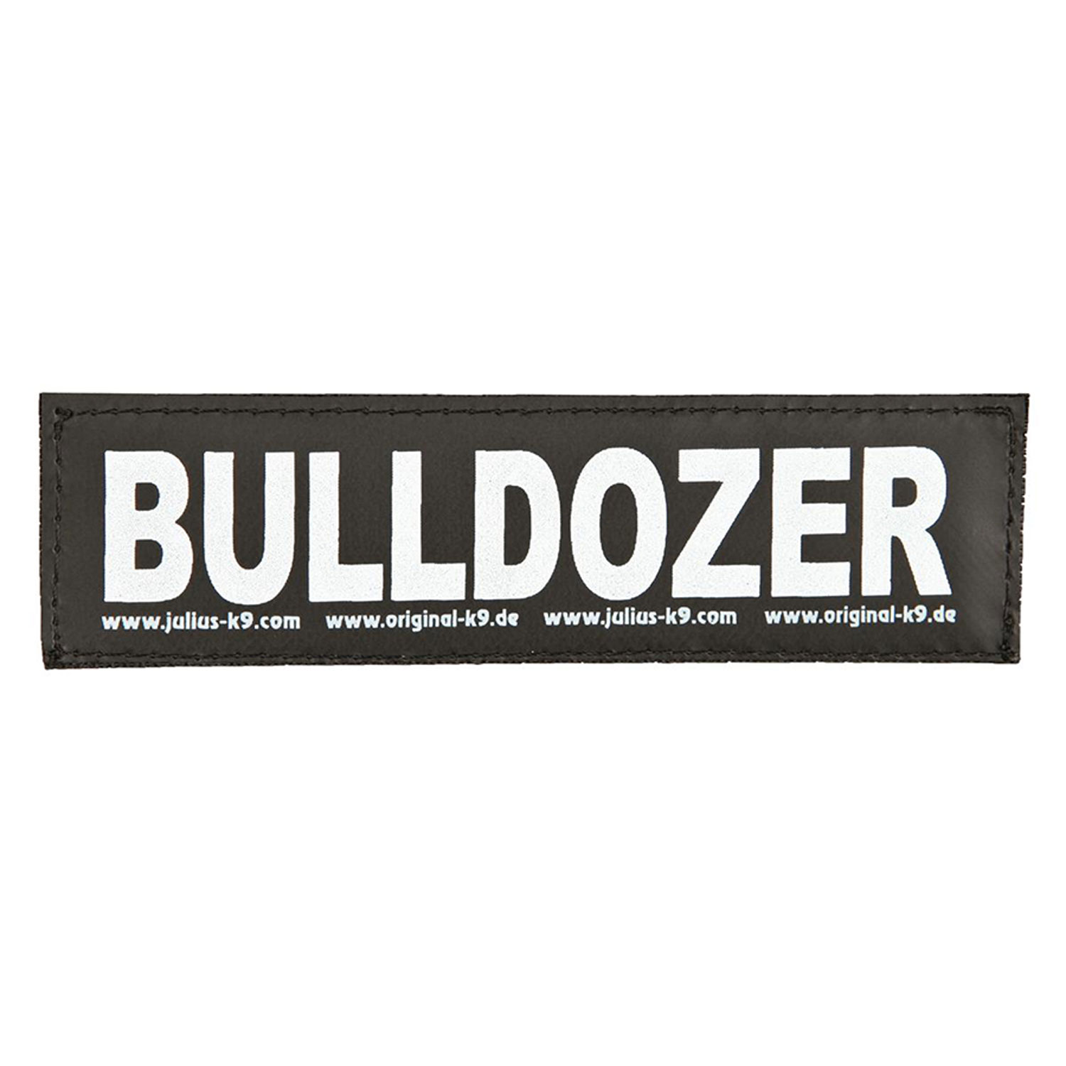 2 Etiquetas Velcro Julius-K9 BULLDOZER, S