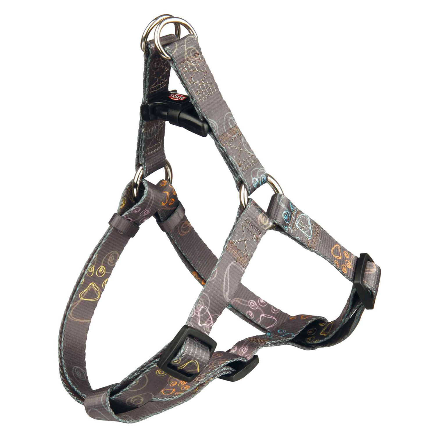 Petral Jimmy, L, 65–80 cm/25 mm, Marrón