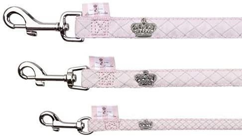 Ramal ModArt DogPrincess, M-L, 2m/20mm, Rosa