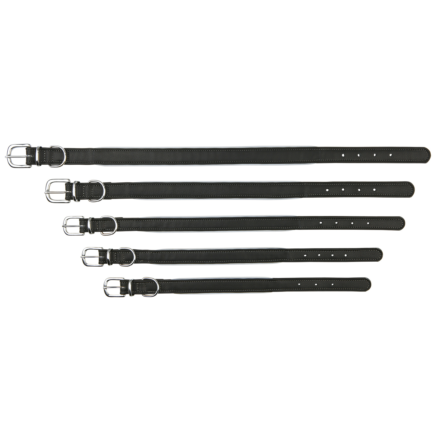 Collar Active Reflect, XS-S, 27-32cm/20mm, Negro