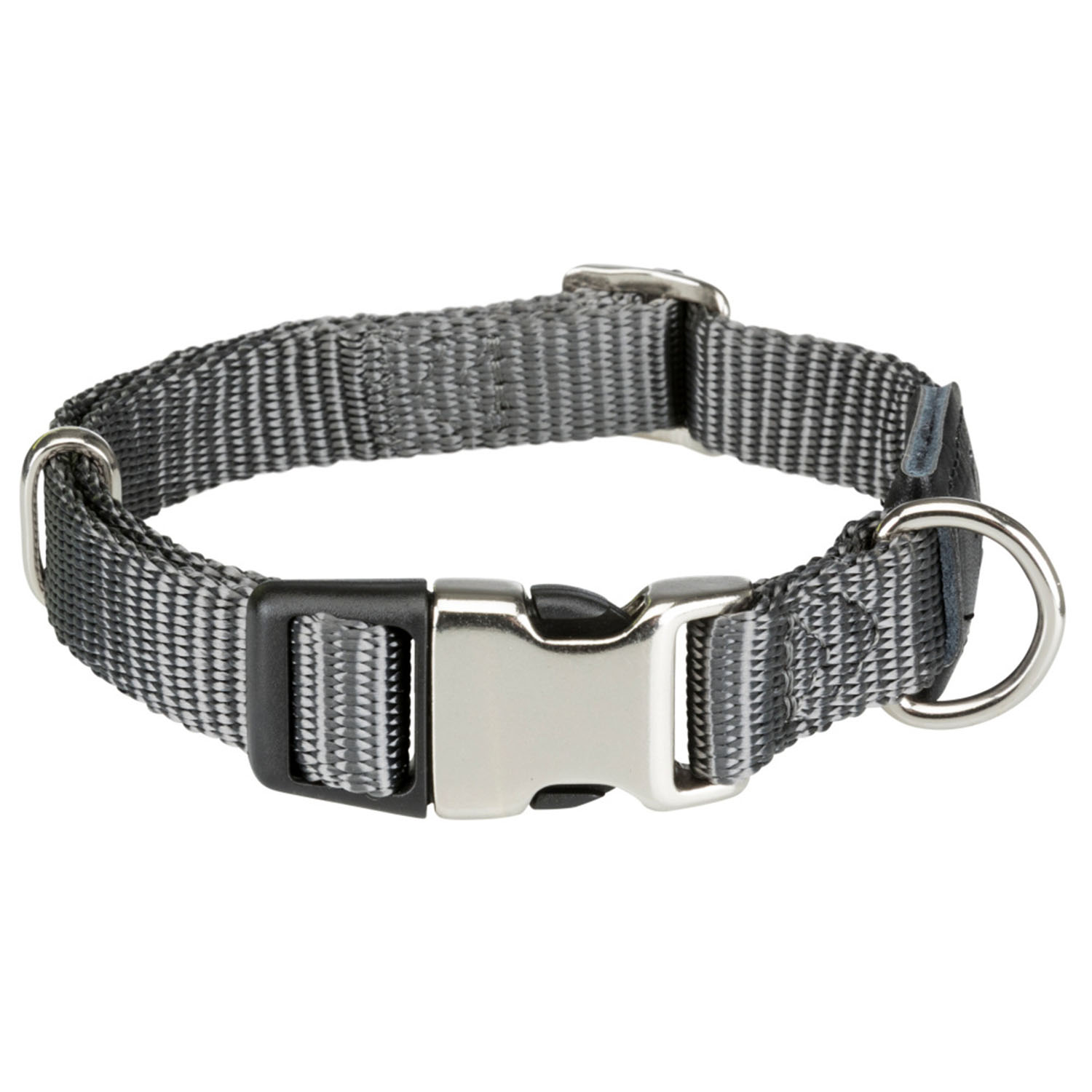 Collar Premium, L–XL, 45–70 cm/25 mm, Gris-Marrón