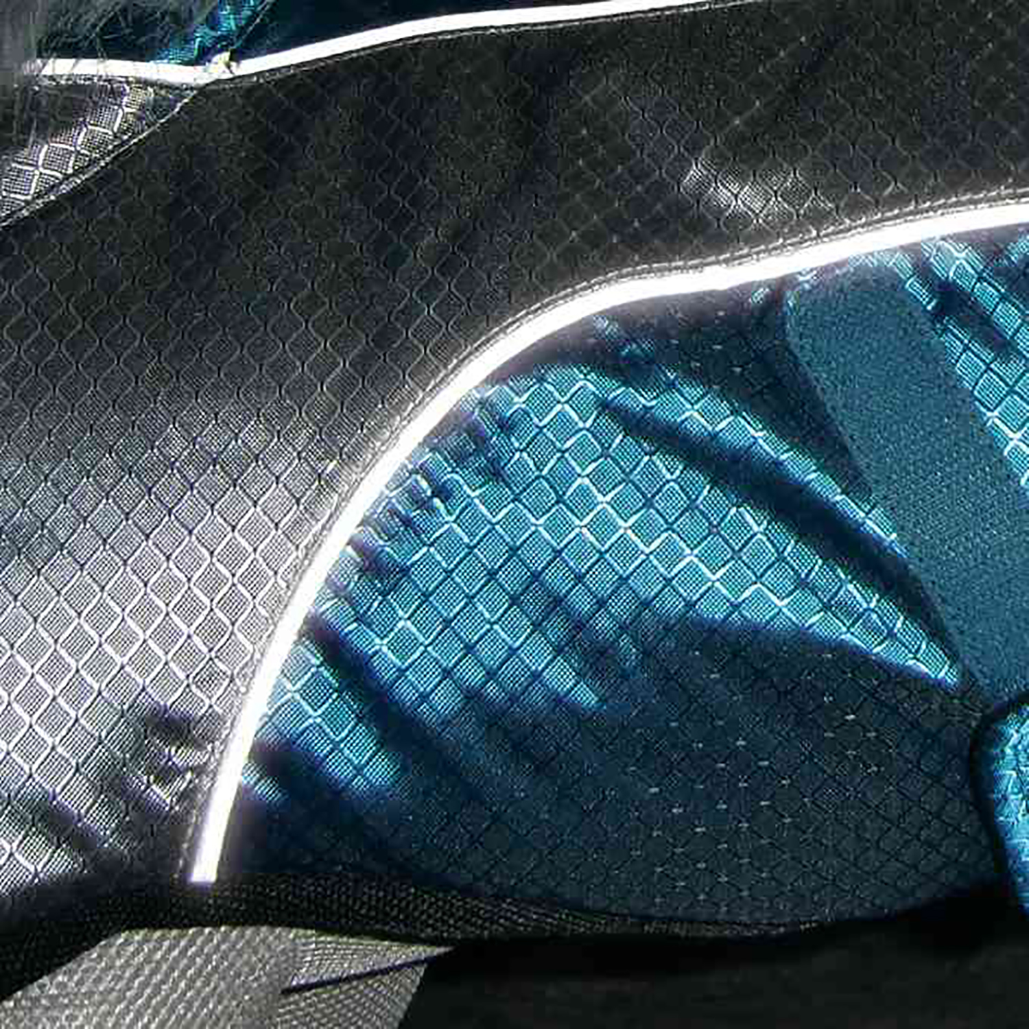 Abrigo Auron, M, 50 cm, Turquesa/Plata