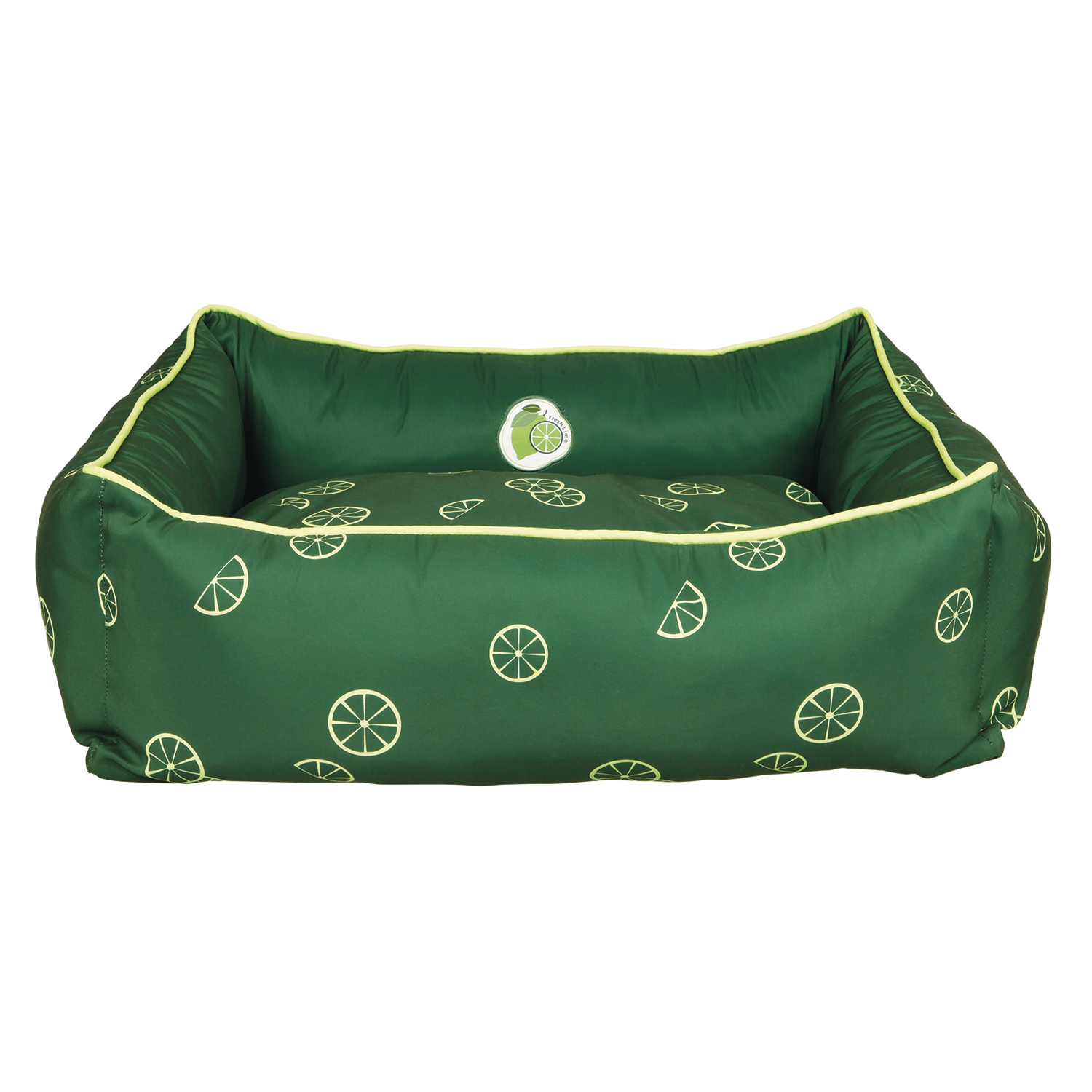 Cama Fresh Fruits, 75×65cm, Verde Oscuro-Verde Cla