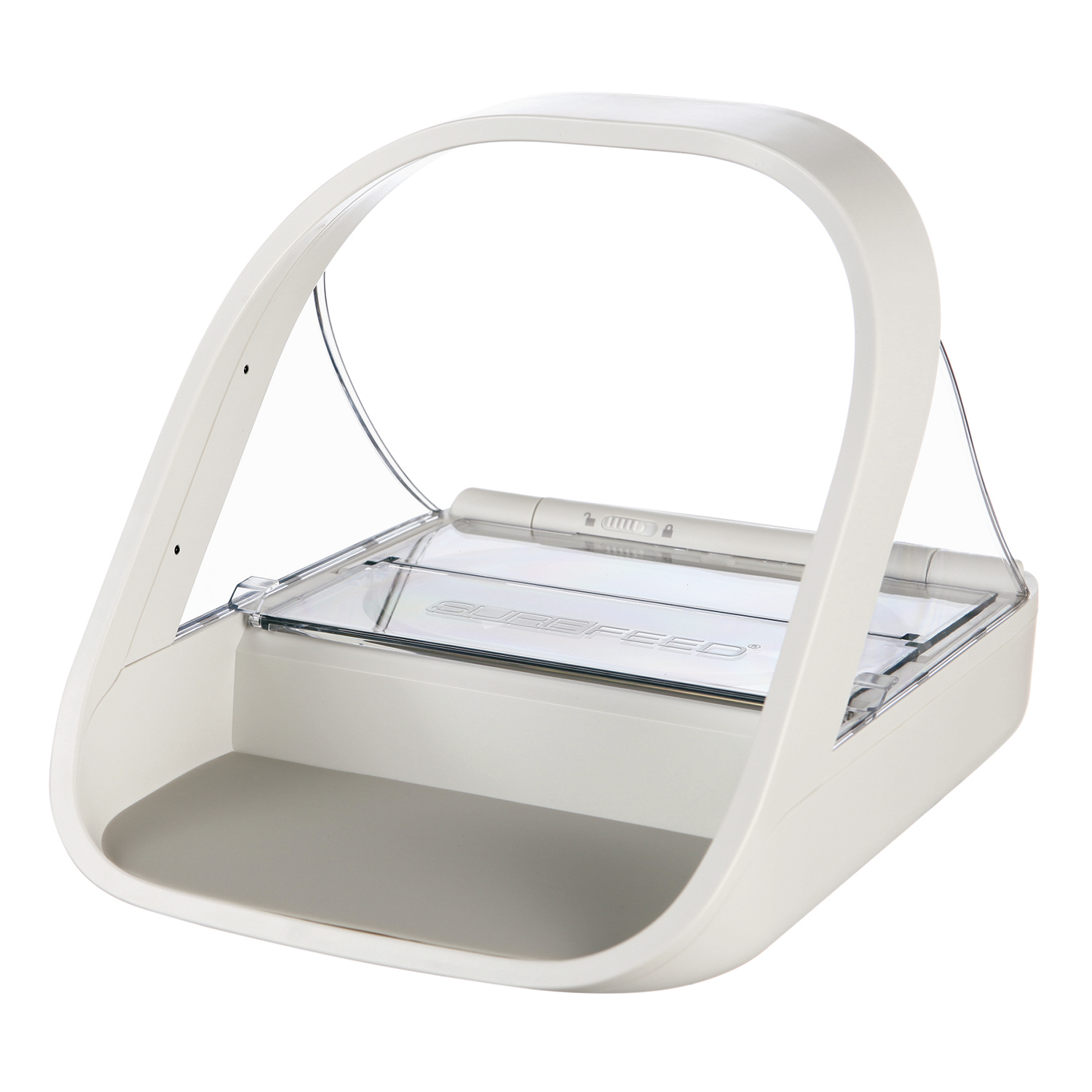 Comed.Automático SureFeed, 450ml/32×20×23cm,Blanco
