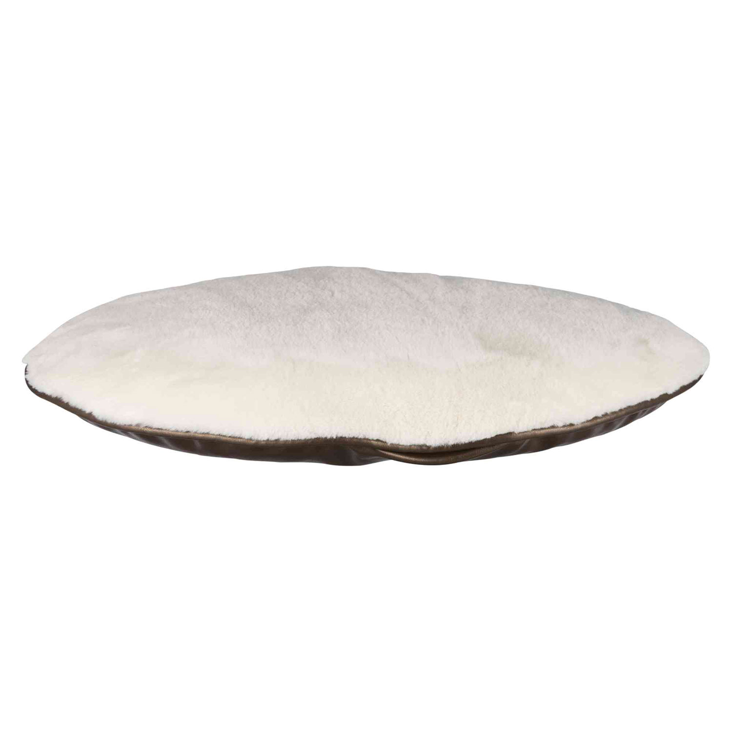 Cojín Dina, 75×55cm, Marrón-Beige